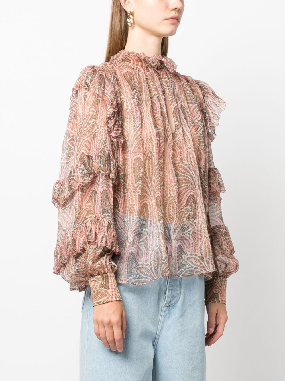 Etro SILK TOP Size S / US 4 / IT 40 - 2 Thumbnail