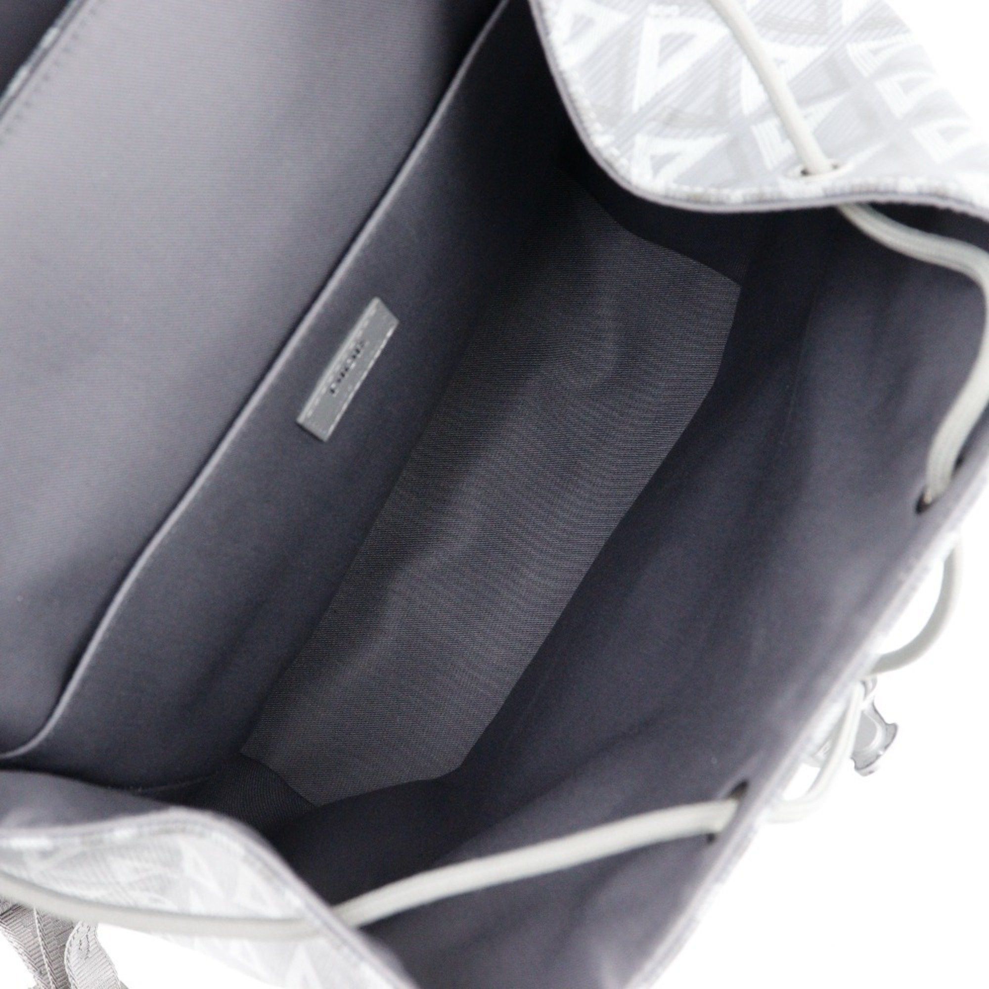 Dior Christian Dior HIT THE ROAD Backpack Daypack 1ESBA021CDP PVC Gray Flap Men's Size ONE SIZE - 6 Thumbnail