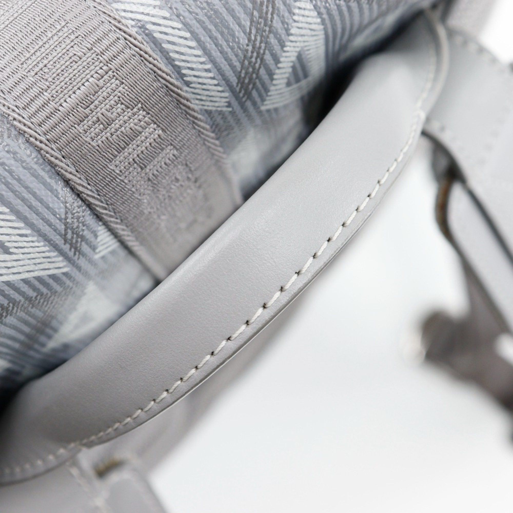 Dior Christian Dior HIT THE ROAD Backpack Daypack 1ESBA021CDP PVC Gray Flap Men's Size ONE SIZE - 5 Thumbnail