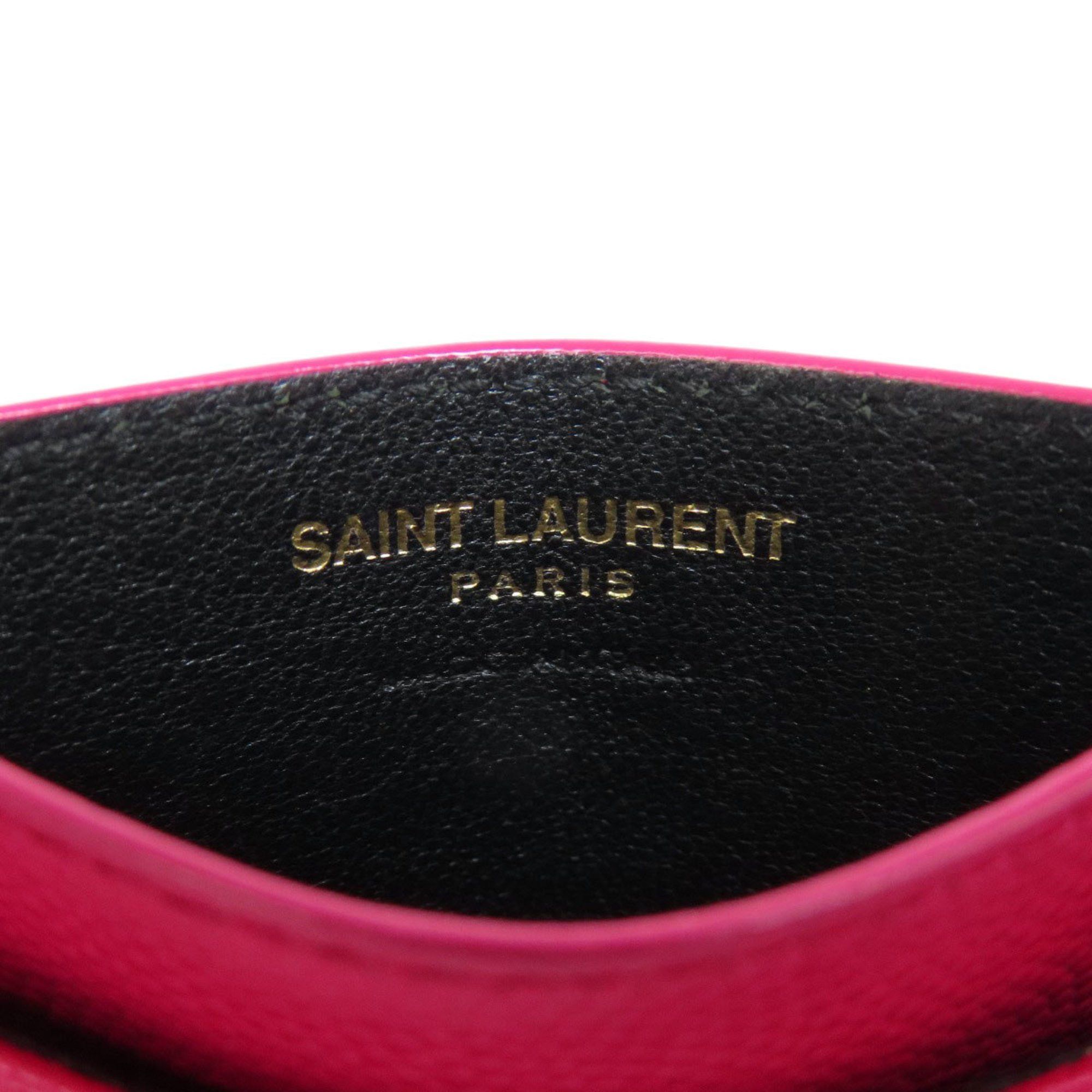 Yves Saint Laurent Yves Saint Laurent Business Card Holder/Card Case Leather Women's YVES SAINT LAURENT Size ONE SIZE - 5 Thumbnail