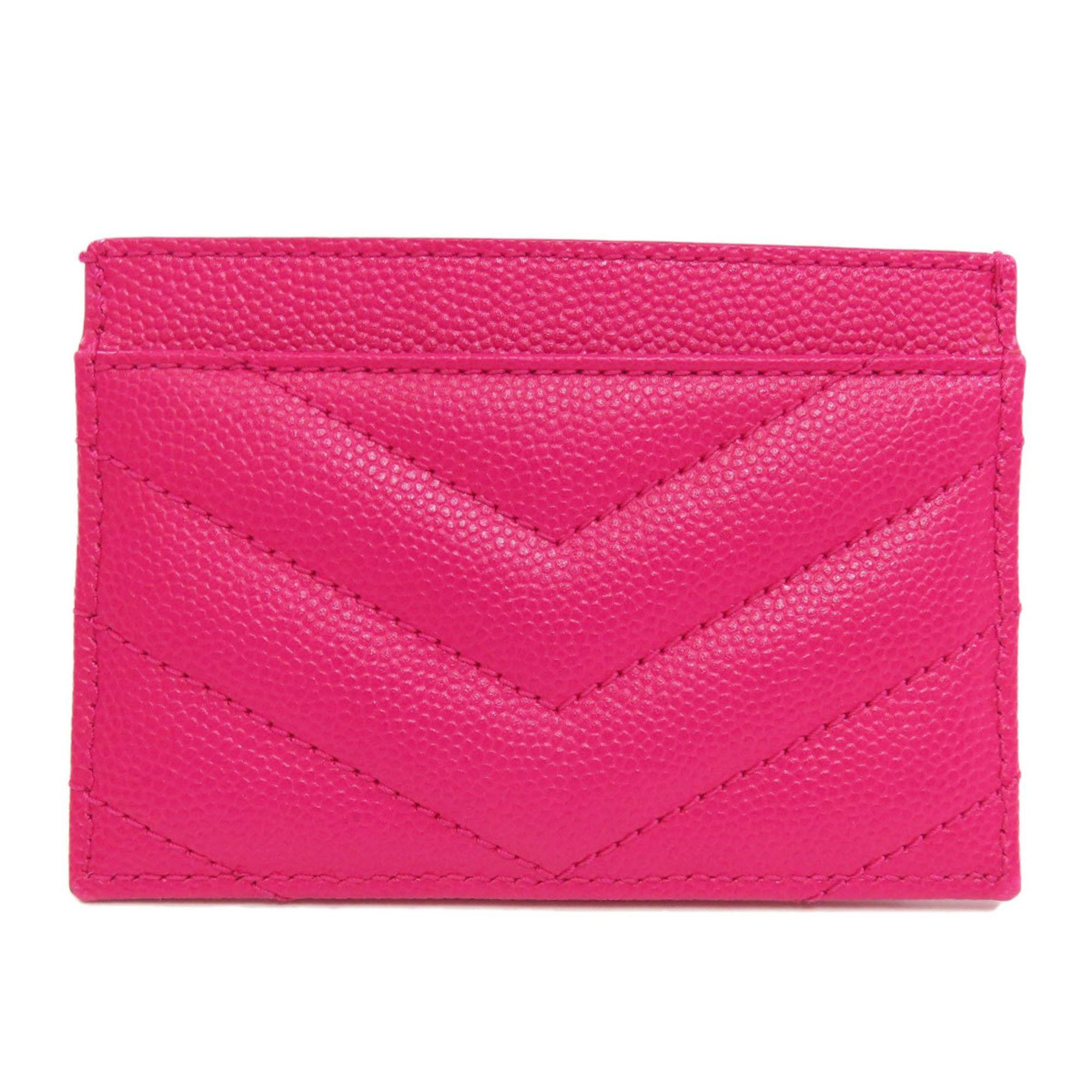 Yves Saint Laurent Yves Saint Laurent Business Card Holder/Card Case Leather Women's YVES SAINT LAURENT Size ONE SIZE - 2 Thumbnail