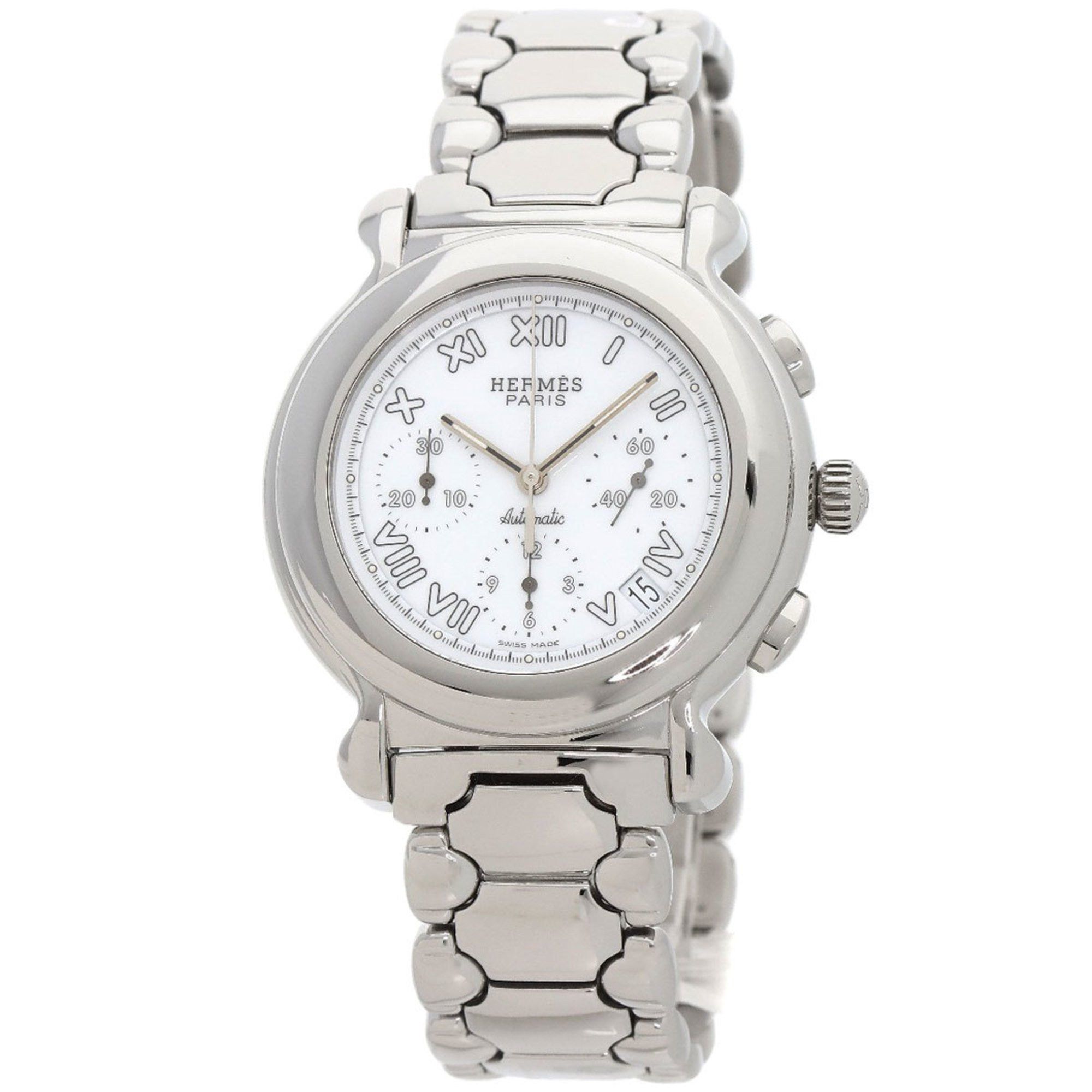 Hermes Hermes KP1.910 Kepler Watch Stainless Steel SS Men's HERMES Size ONE SIZE - 11 Thumbnail