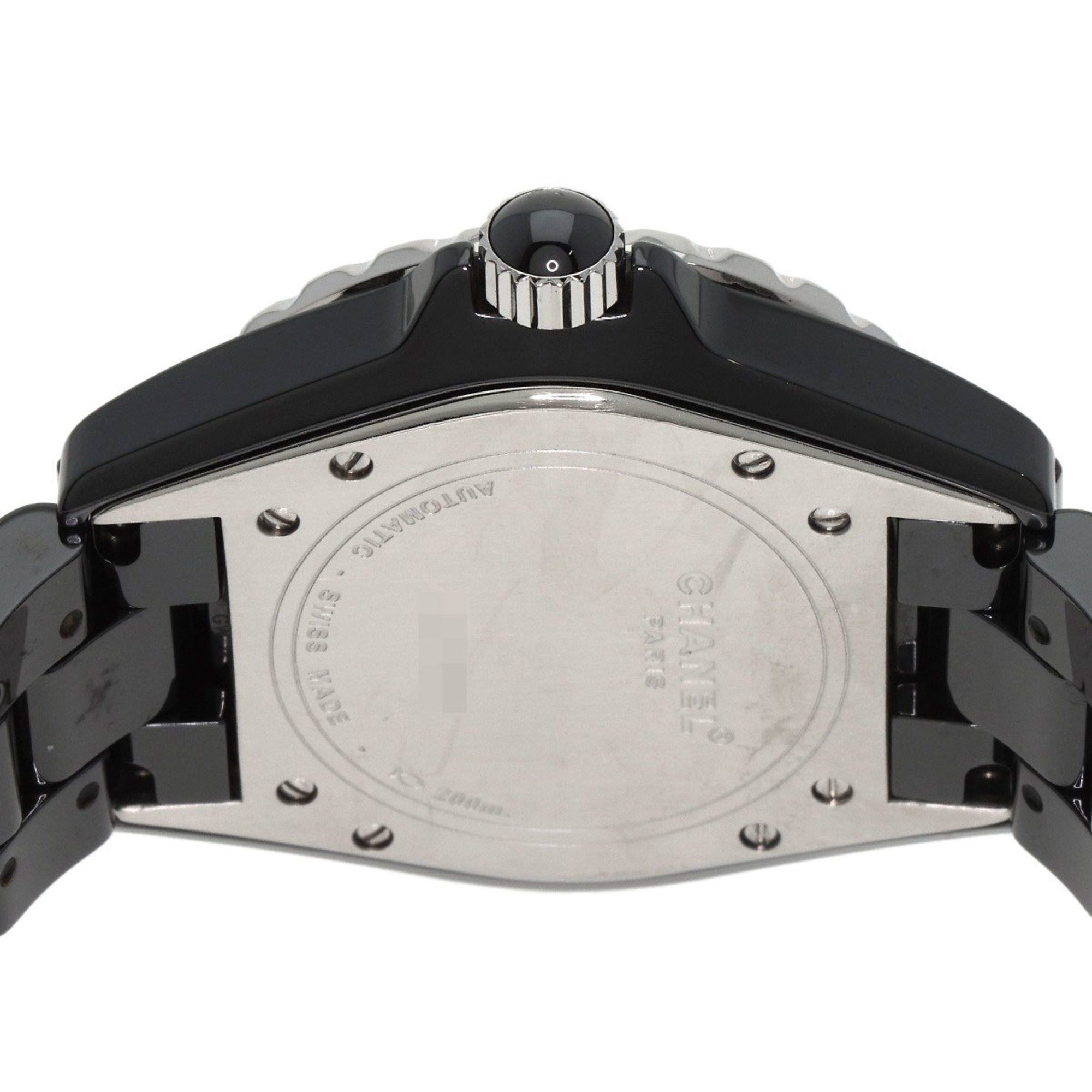 Chanel Chanel H1757 J12 38mm 12P Center Diamond Wristwatch Ceramic Men's CHANEL Size ONE SIZE - 7 Thumbnail