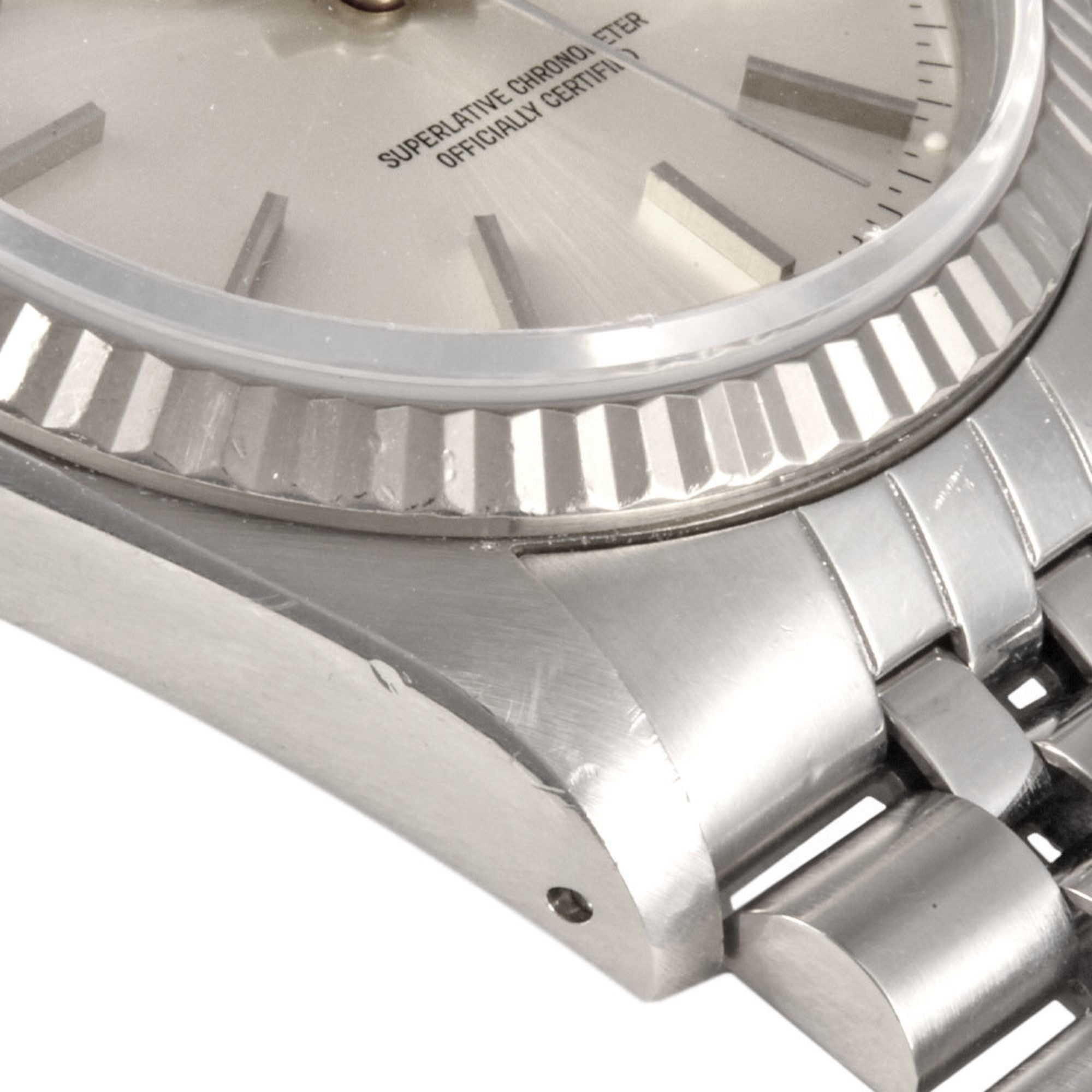 Rolex Rolex 16234 Datejust E Series Wristwatch Automatic Silver Dial SS x WG Men's Size ONE SIZE - 7 Thumbnail