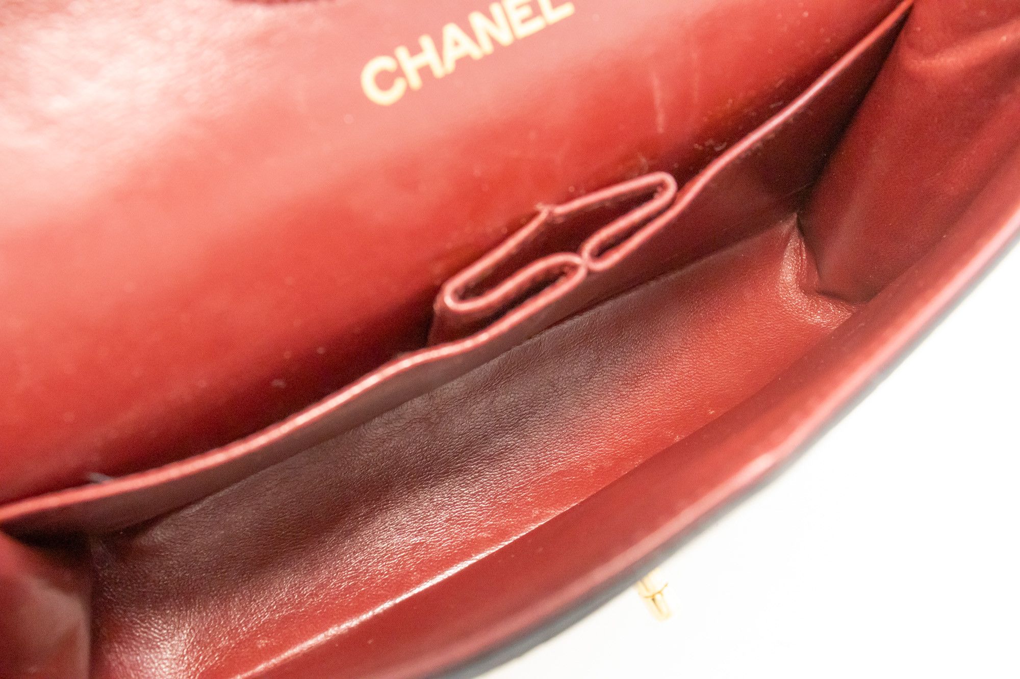 Chanel Double Flap Black Leather Shoulder Bag (Pre-Owned) Size ONE SIZE - 6 Thumbnail