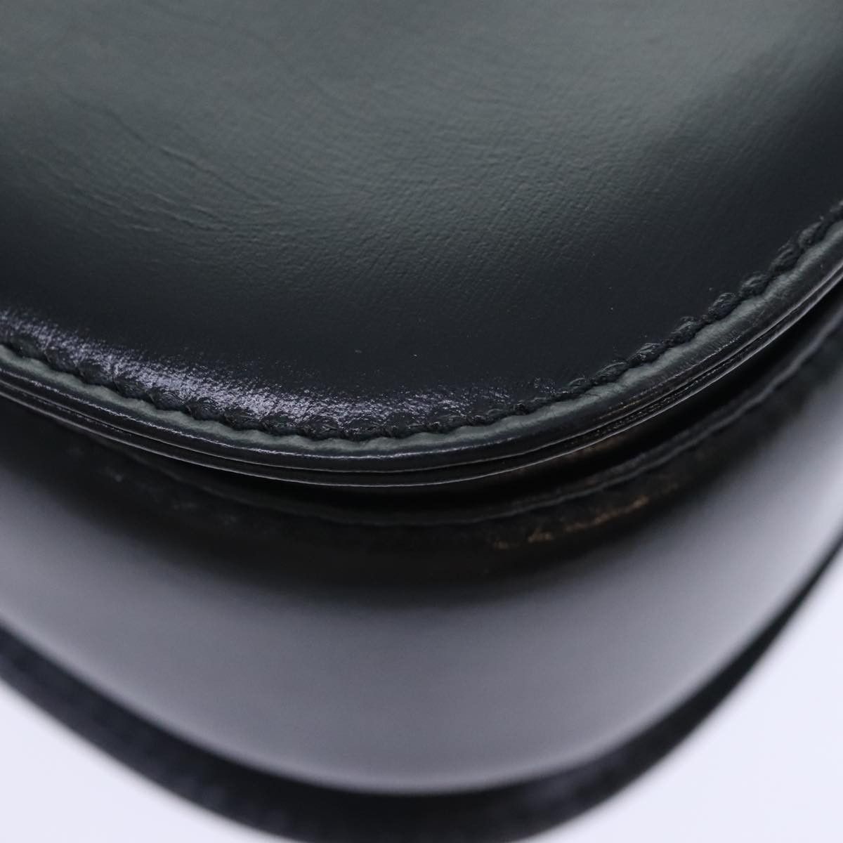 Gucci Bamboo Black Leather Handbag (Pre-Owned) Size ONE SIZE - 10 Thumbnail