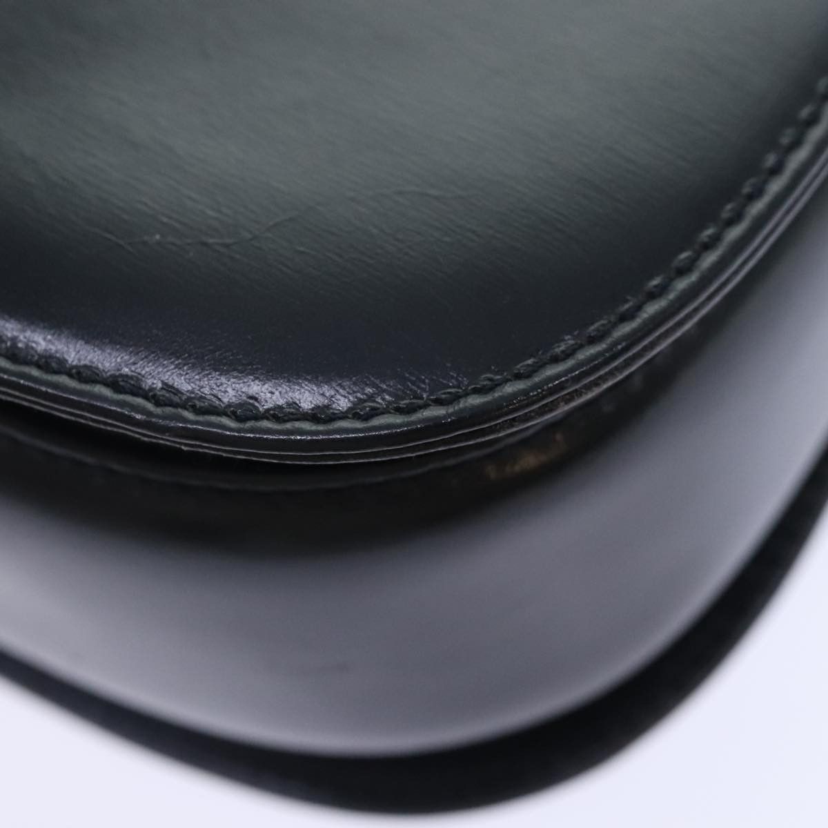 Gucci Bamboo Black Leather Handbag (Pre-Owned) Size ONE SIZE - 9 Thumbnail