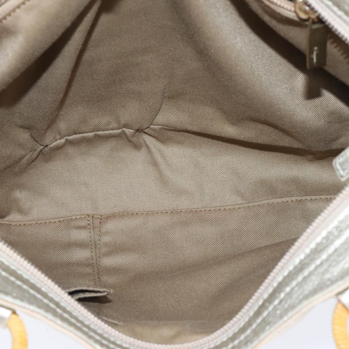 Salvatore Ferragamo Marisa Gold Leather Handbag (Pre-Owned) Size ONE SIZE - 13 Thumbnail