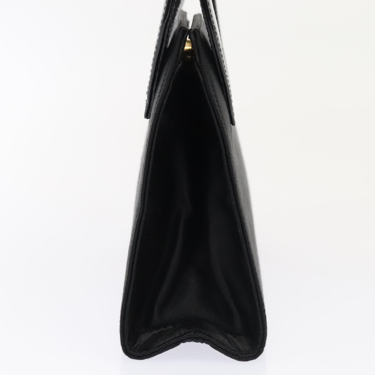 Salvatore Ferragamo Black Silk Handbag (Pre-Owned) Size ONE SIZE - 4 Thumbnail