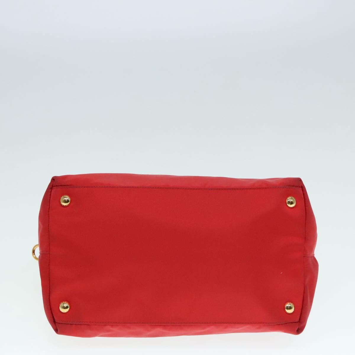 Prada Shopping Red Synthetic Tote Bag (Pre-Owned) Size ONE SIZE - 19 Thumbnail