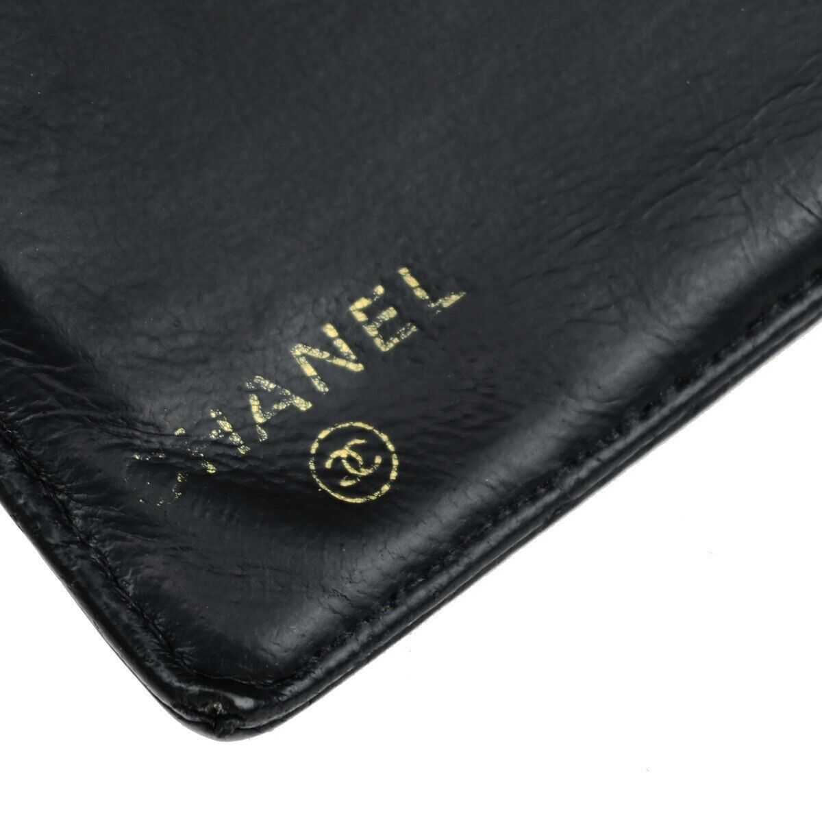 Chanel Black Leather Wallet (Pre-Owned) Size ONE SIZE - 14 Thumbnail