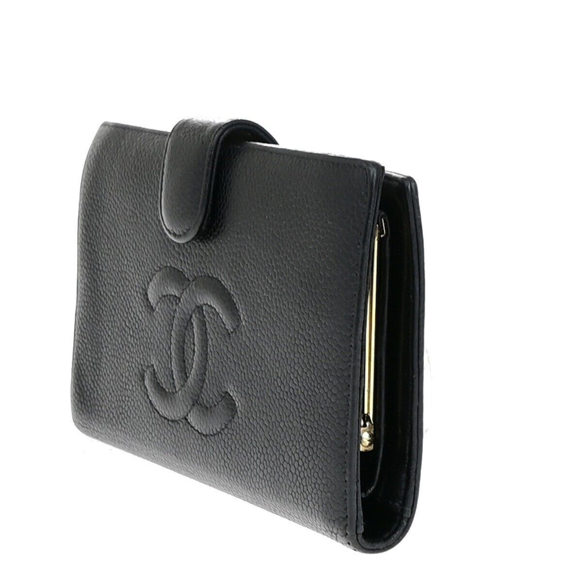 Chanel Black Leather Wallet (Pre-Owned) Size ONE SIZE - 3 Thumbnail