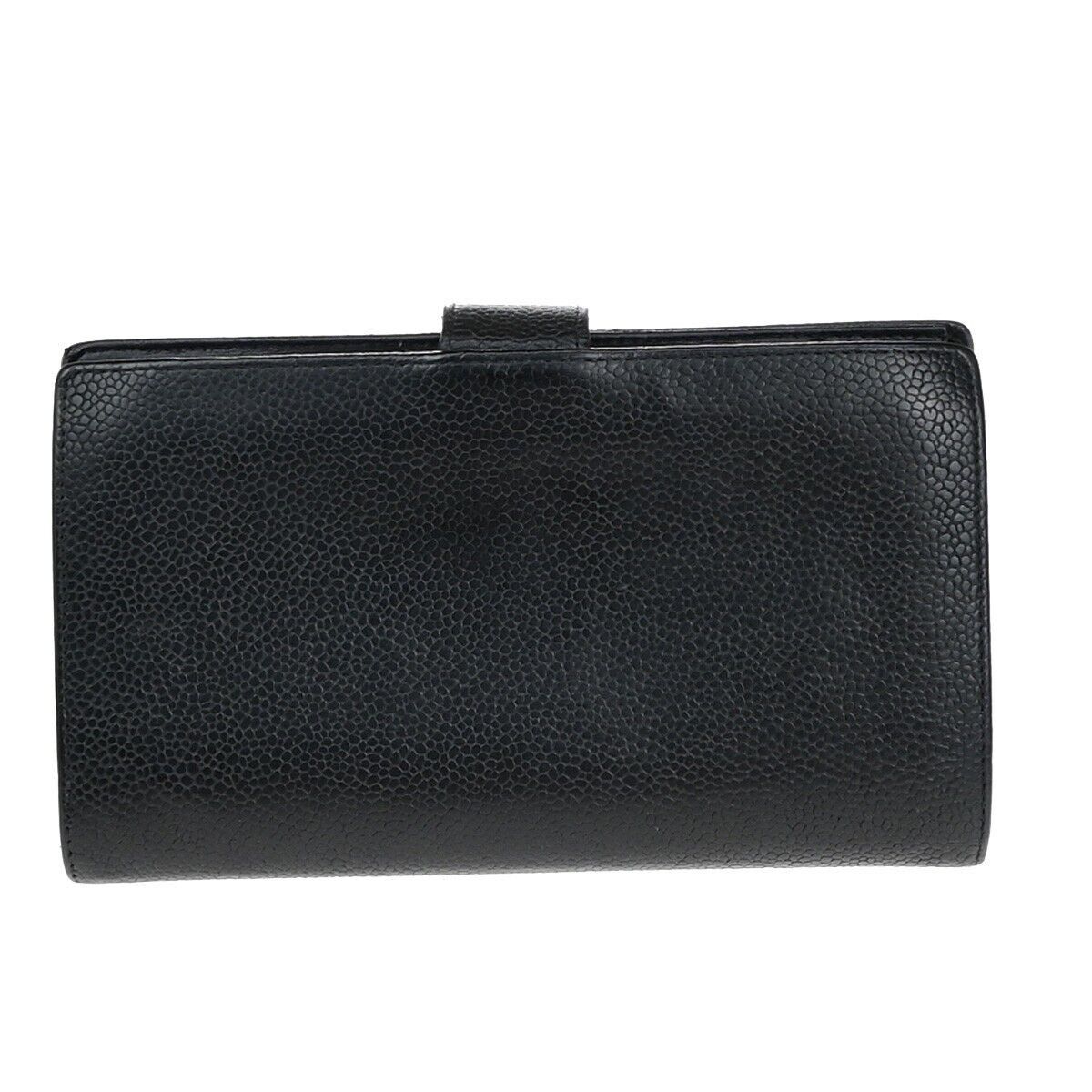 Chanel Black Leather Wallet (Pre-Owned) Size ONE SIZE - 2 Thumbnail