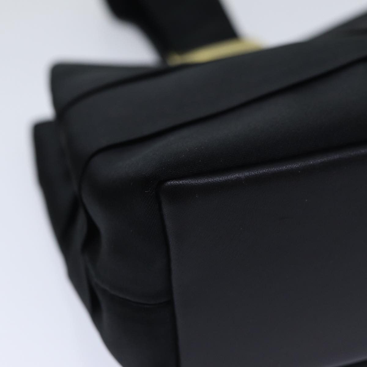 Salvatore Ferragamo Black Silk Handbag (Pre-Owned) Size ONE SIZE - 8 Thumbnail
