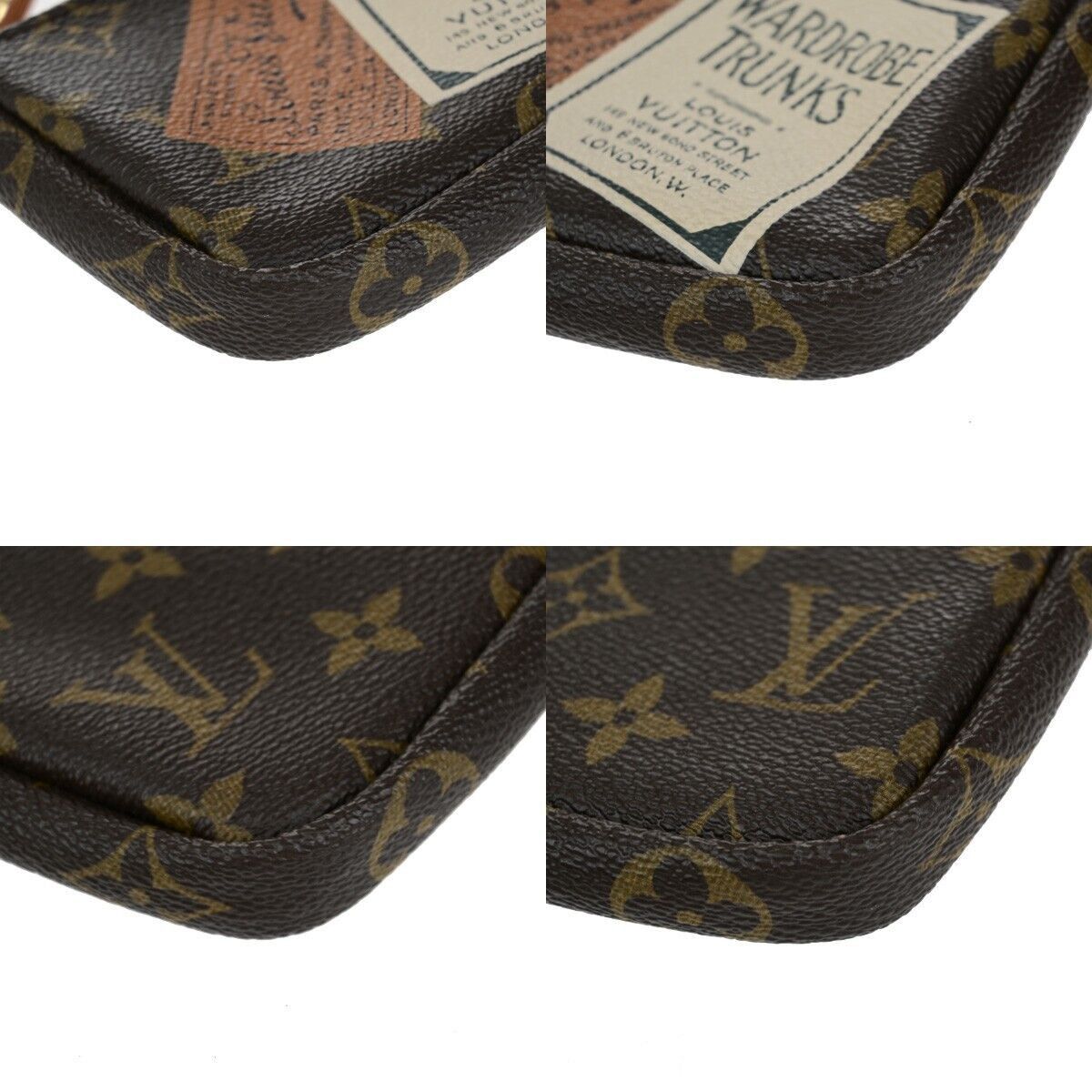 Louis Vuitton Pochette Clés Brown Canvas Clutch Bag (Pre-Owned) Size ONE SIZE - 5 Thumbnail