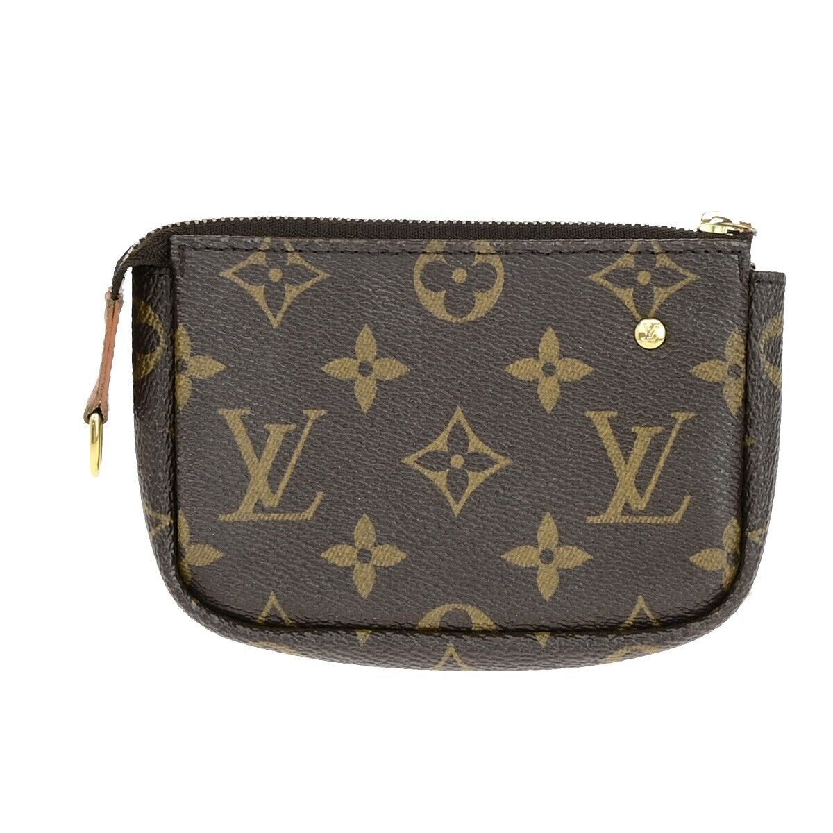 Louis Vuitton Pochette Clés Brown Canvas Clutch Bag (Pre-Owned) Size ONE SIZE - 2 Thumbnail