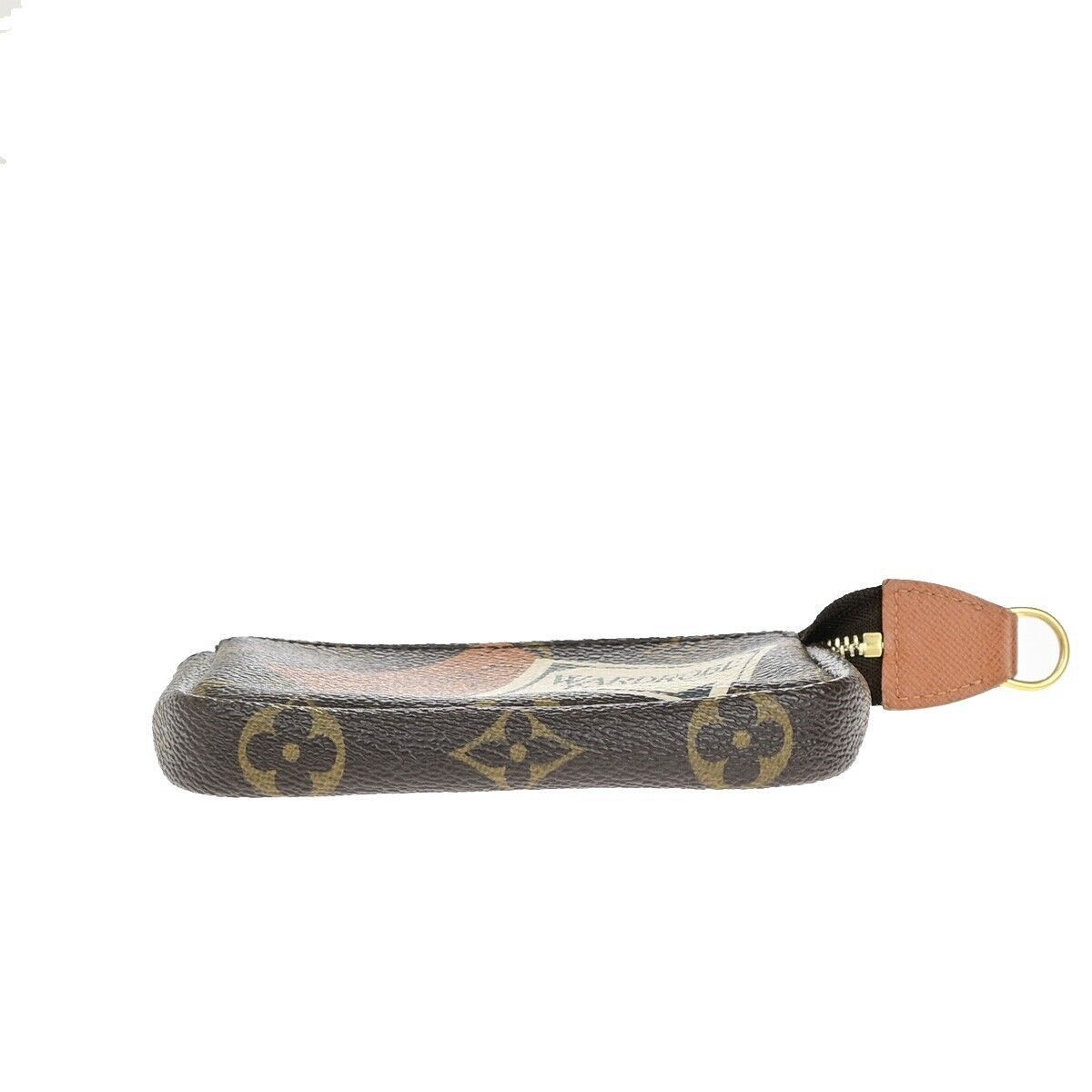Louis Vuitton Pochette Clés Brown Canvas Clutch Bag (Pre-Owned) Size ONE SIZE - 12 Thumbnail