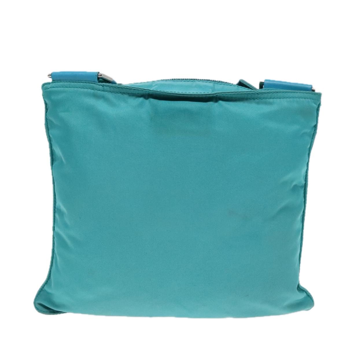 Prada Re-Nylon Turquoise Synthetic Shoulder Bag (Pre-Owned) Size ONE SIZE - 2 Thumbnail