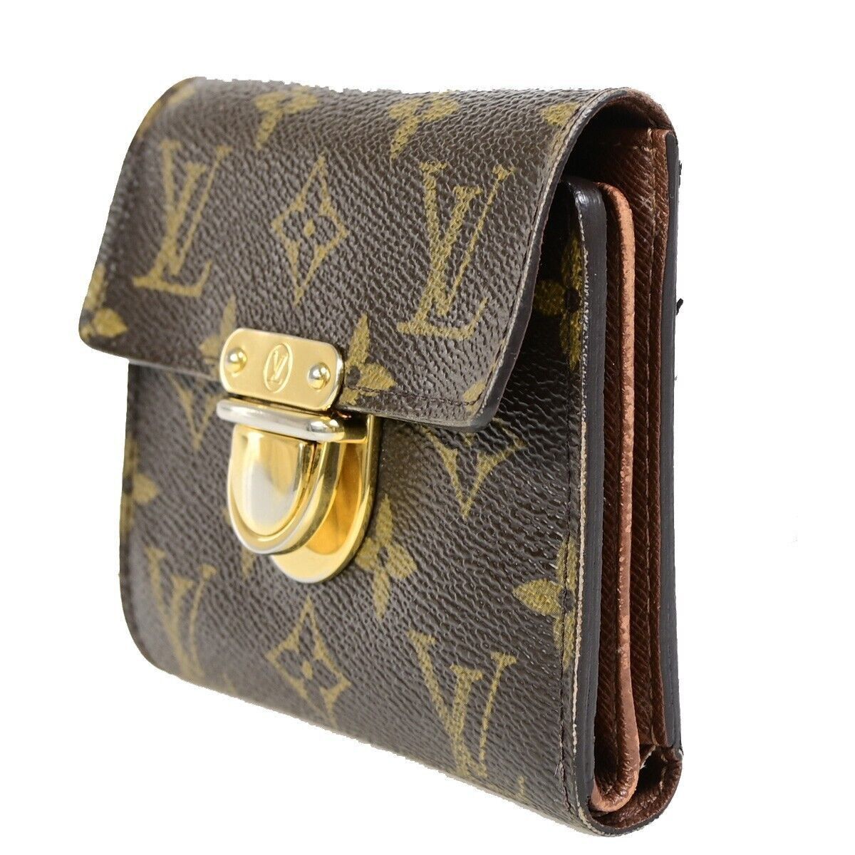 Louis Vuitton Koala Brown Canvas Wallet (Pre-Owned) Size ONE SIZE - 3 Thumbnail