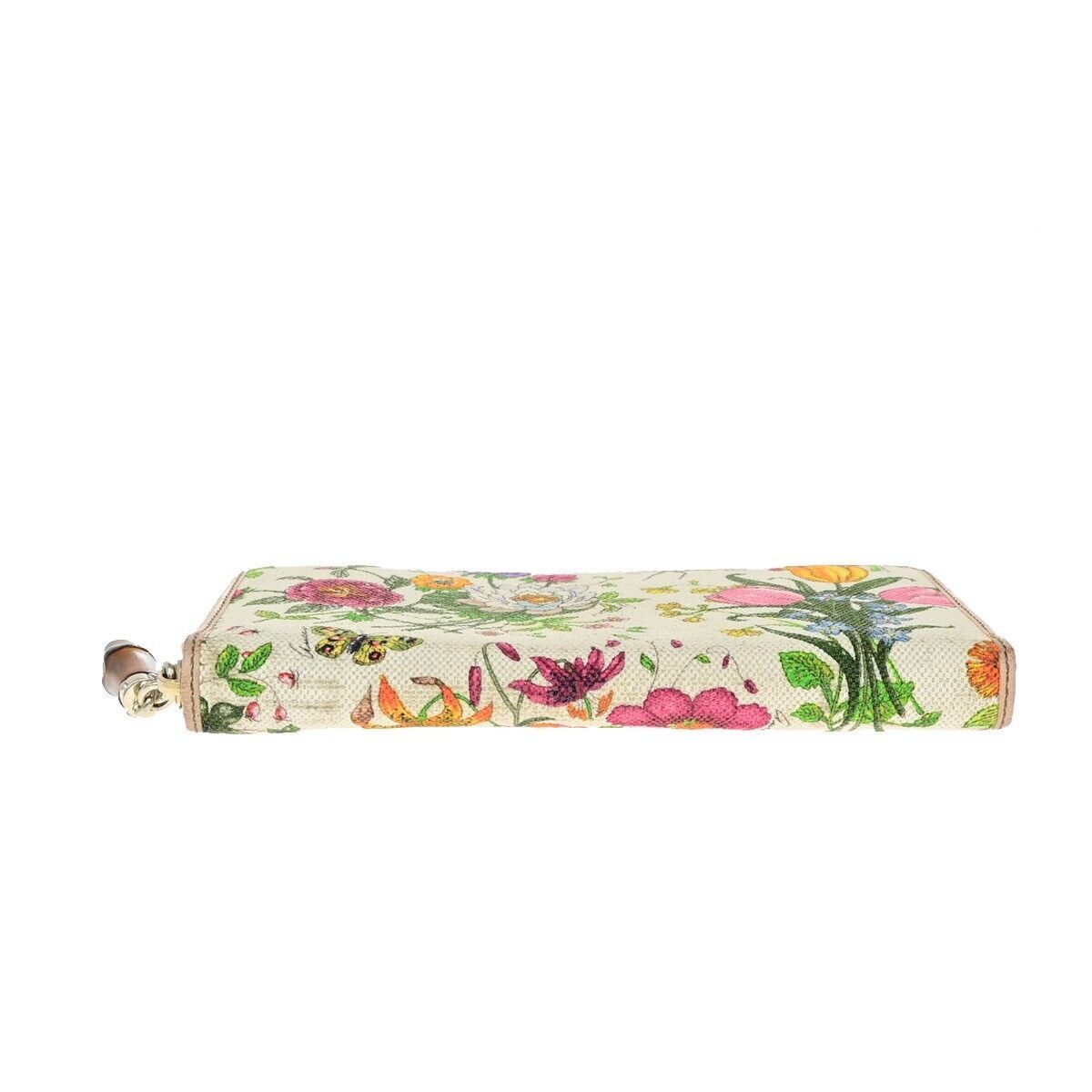 Gucci Floral Multicolour Canvas Wallet (Pre-Owned) Size ONE SIZE - 10 Thumbnail