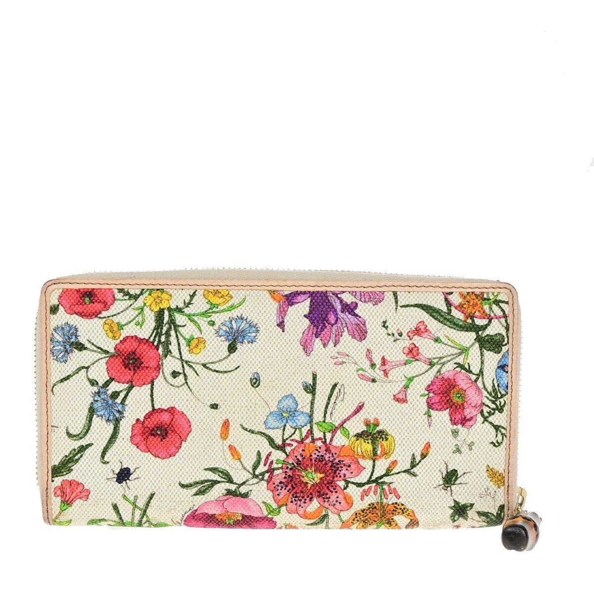 Gucci Floral Multicolour Canvas Wallet (Pre-Owned) Size ONE SIZE - 2 Thumbnail