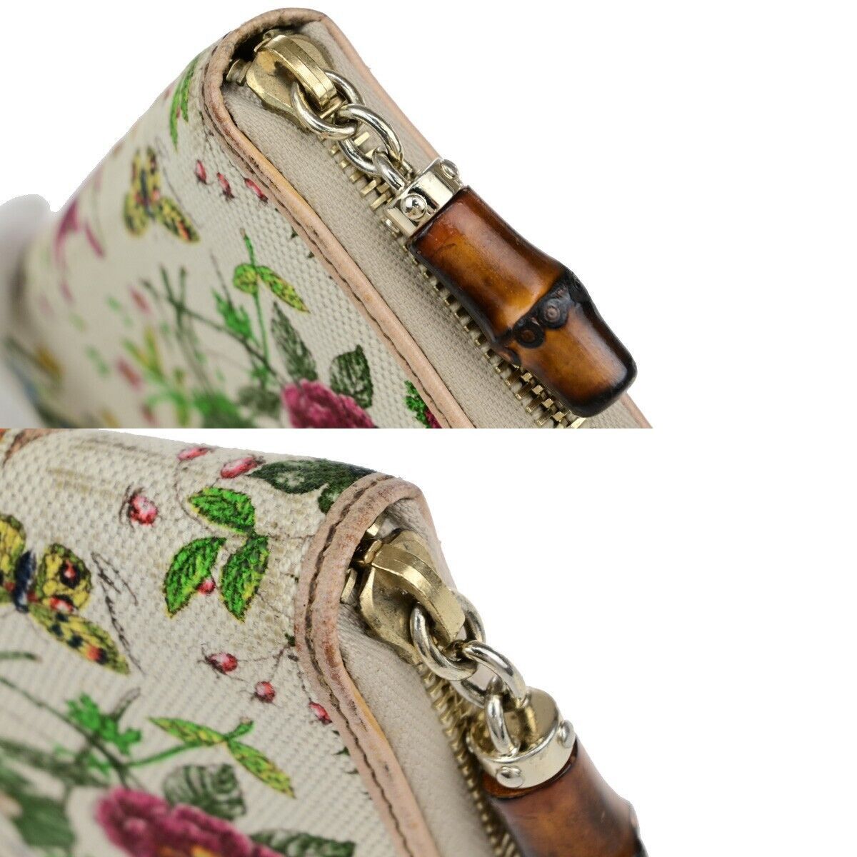 Gucci Floral Multicolour Canvas Wallet (Pre-Owned) Size ONE SIZE - 7 Thumbnail