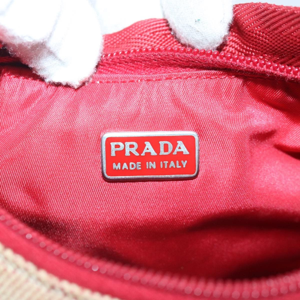 Prada Sports Beige Canvas Handbag (Pre-Owned) Size ONE SIZE - 14 Thumbnail