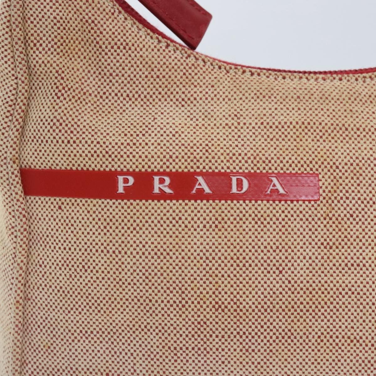 Prada Sports Beige Canvas Handbag (Pre-Owned) Size ONE SIZE - 19 Thumbnail