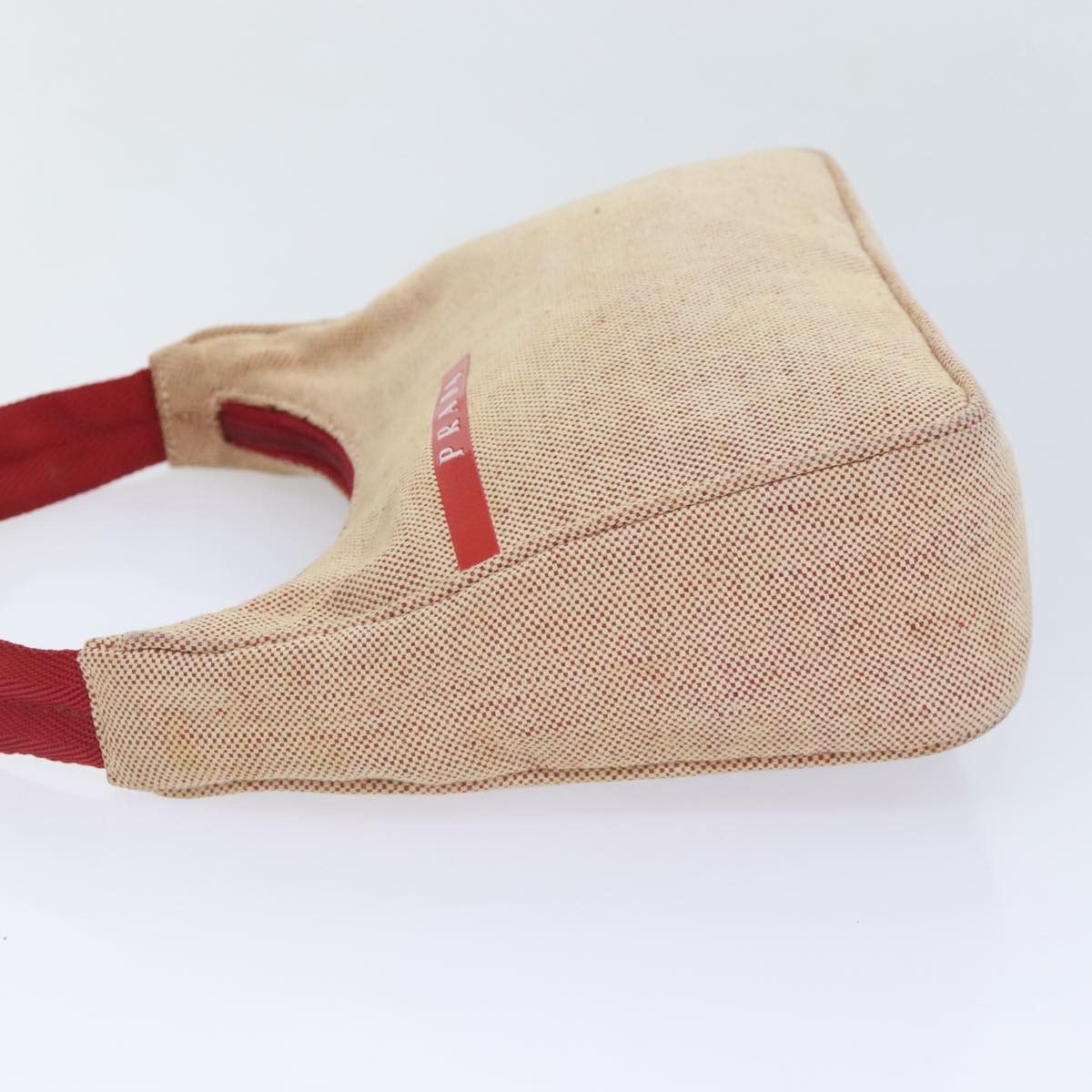 Prada Sports Beige Canvas Handbag (Pre-Owned) Size ONE SIZE - 4 Thumbnail
