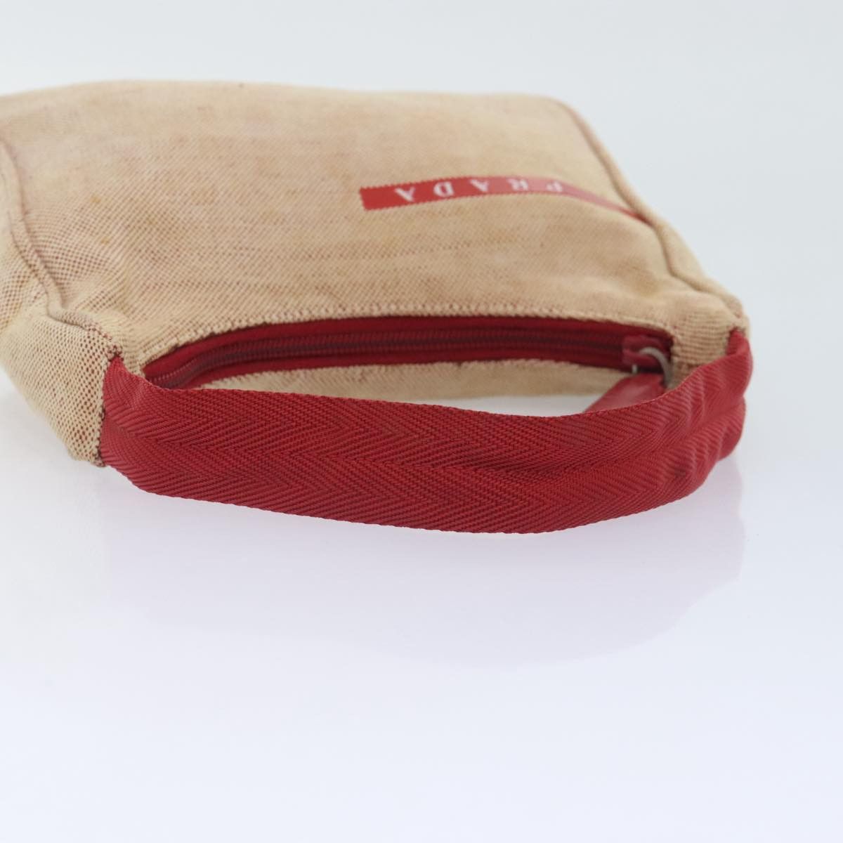 Prada Sports Beige Canvas Handbag (Pre-Owned) Size ONE SIZE - 5 Thumbnail