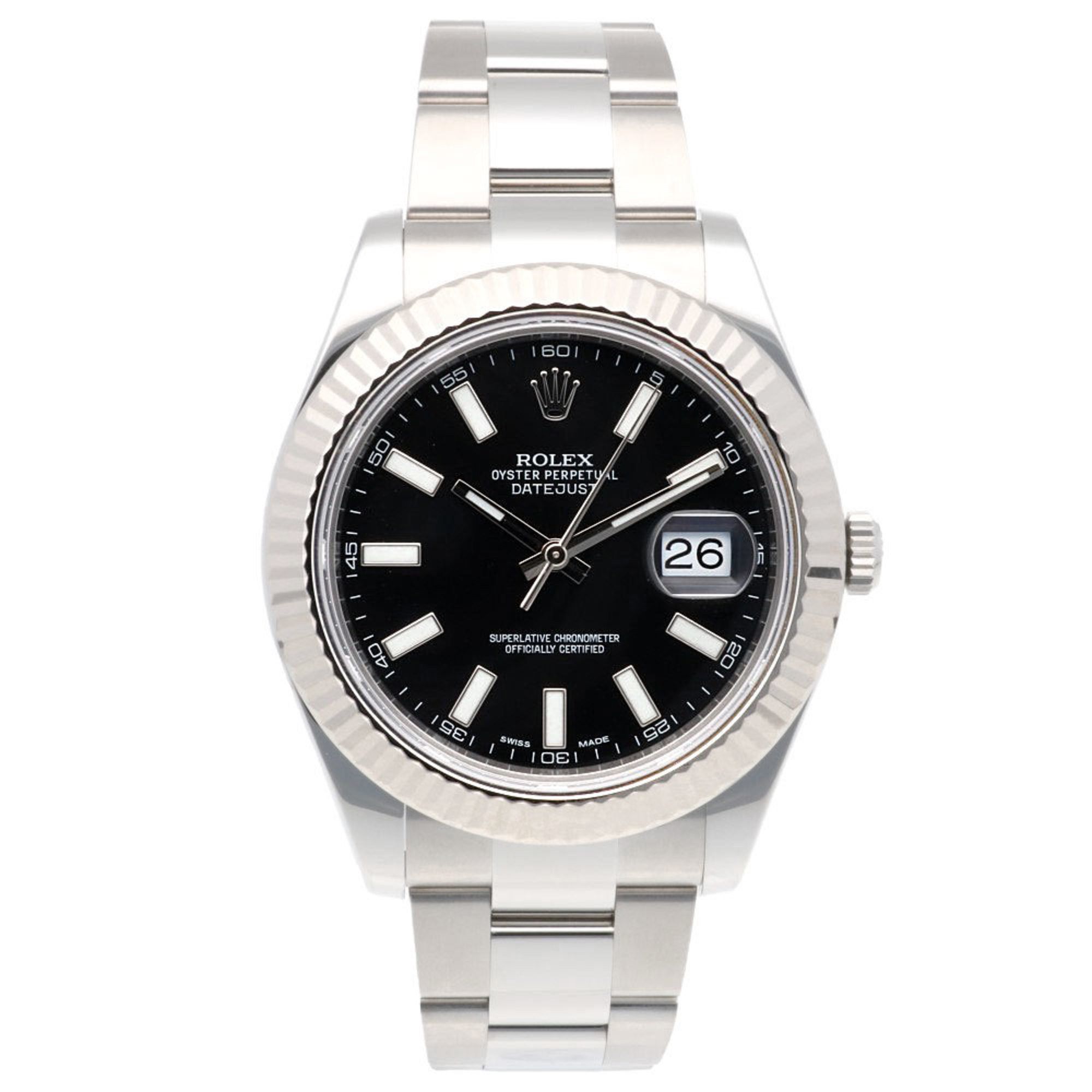 Rolex Rolex Datejust Oyster Perpetual Watch Stainless Steel 116334 Automatic Men's ROLEX Random Overhauled Size ONE SIZE - 8 Thumbnail