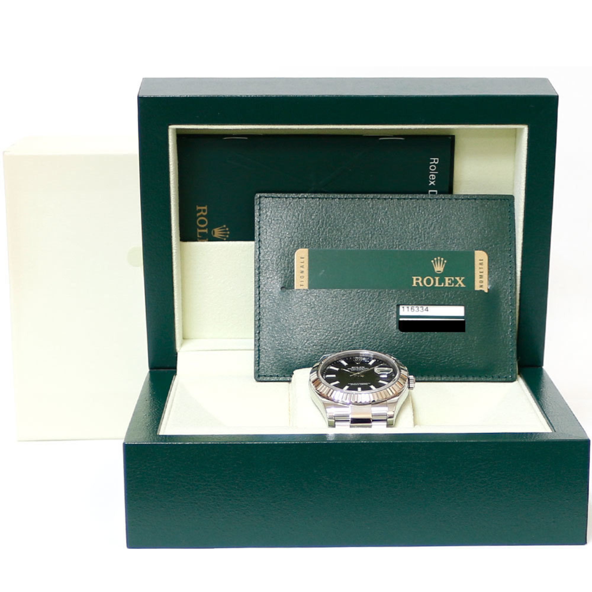 Rolex Rolex Datejust Oyster Perpetual Watch Stainless Steel 116334 Automatic Men's ROLEX Random Overhauled Size ONE SIZE - 13 Thumbnail