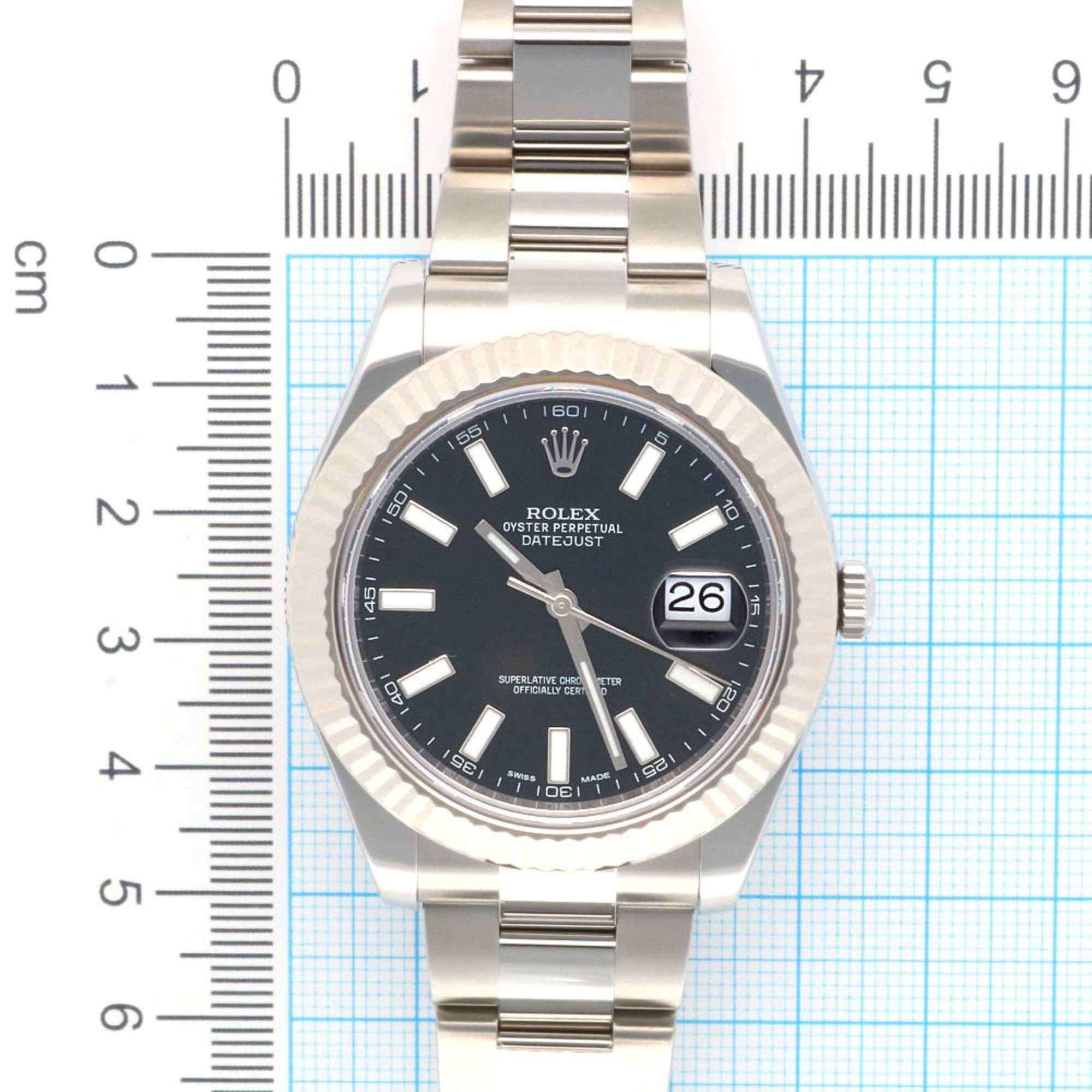 Rolex Rolex Datejust Oyster Perpetual Watch Stainless Steel 116334 Automatic Men's ROLEX Random Overhauled Size ONE SIZE - 11 Thumbnail