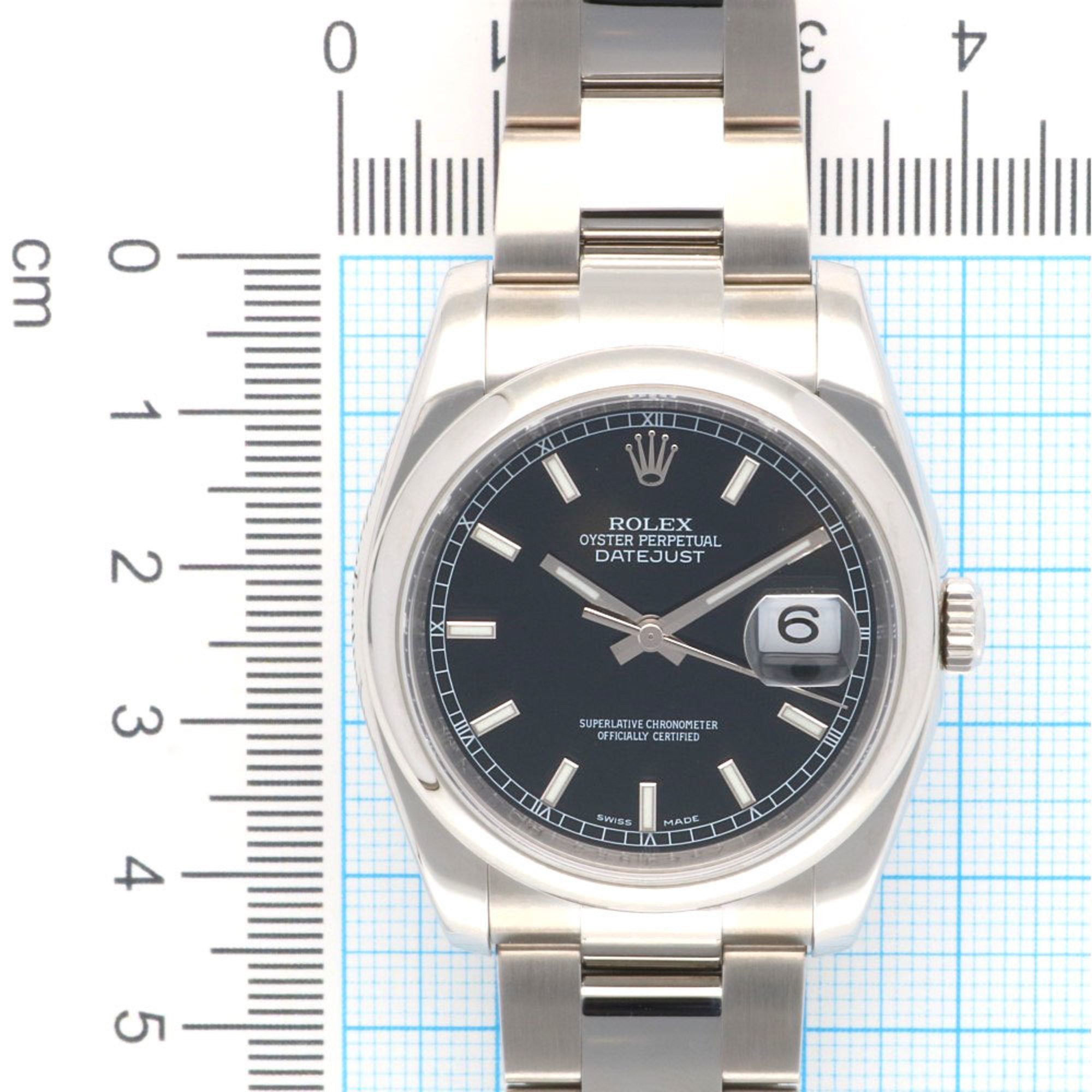 Rolex Rolex Datejust Oyster Perpetual Watch Stainless Steel 11620 Automatic Men's ROLEX Z Series 2006 Model Size ONE SIZE - 11 Thumbnail