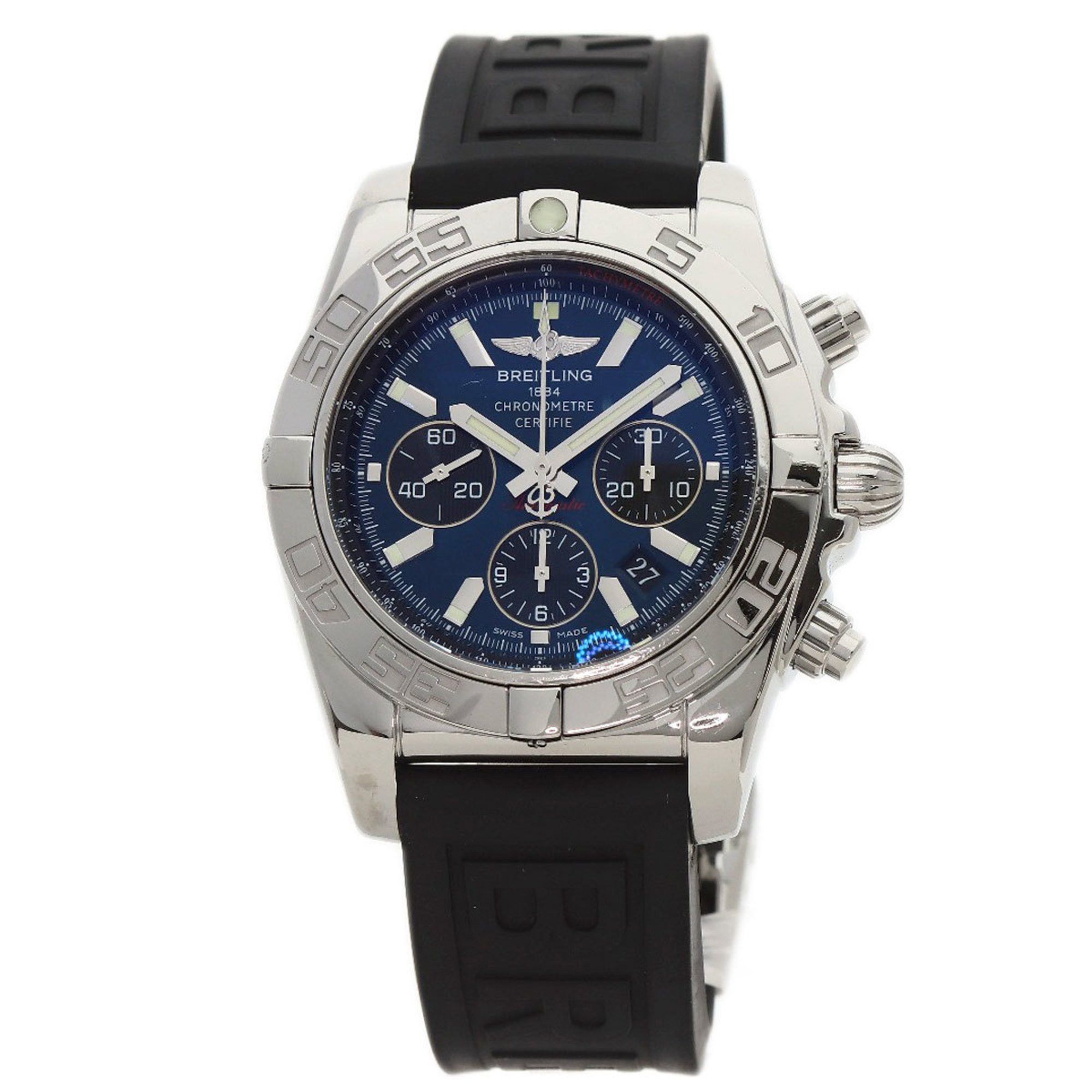 Breitling BREITLING AB0110 Chronomat 44 Watch Stainless Steel Rubber Men's Size ONE SIZE - 11 Thumbnail