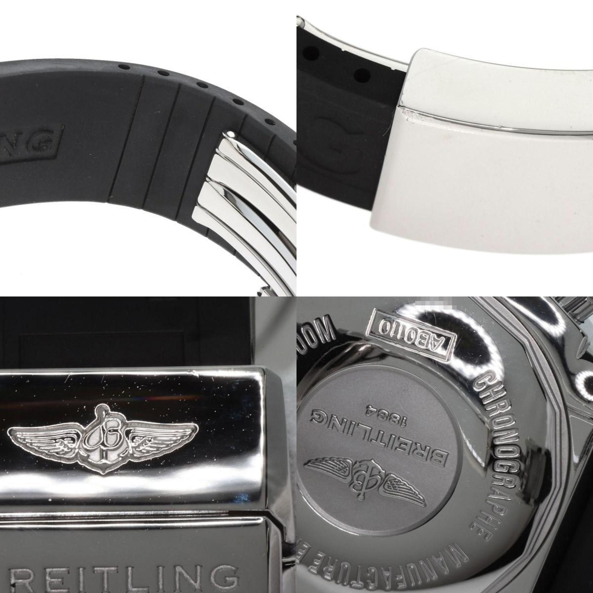 Breitling BREITLING AB0110 Chronomat 44 Watch Stainless Steel Rubber Men's Size ONE SIZE - 9 Thumbnail
