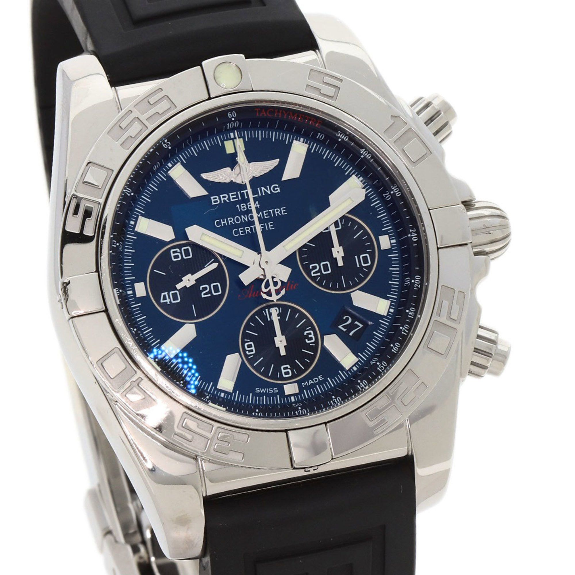 Breitling BREITLING AB0110 Chronomat 44 Watch Stainless Steel Rubber Men's Size ONE SIZE - 4 Thumbnail