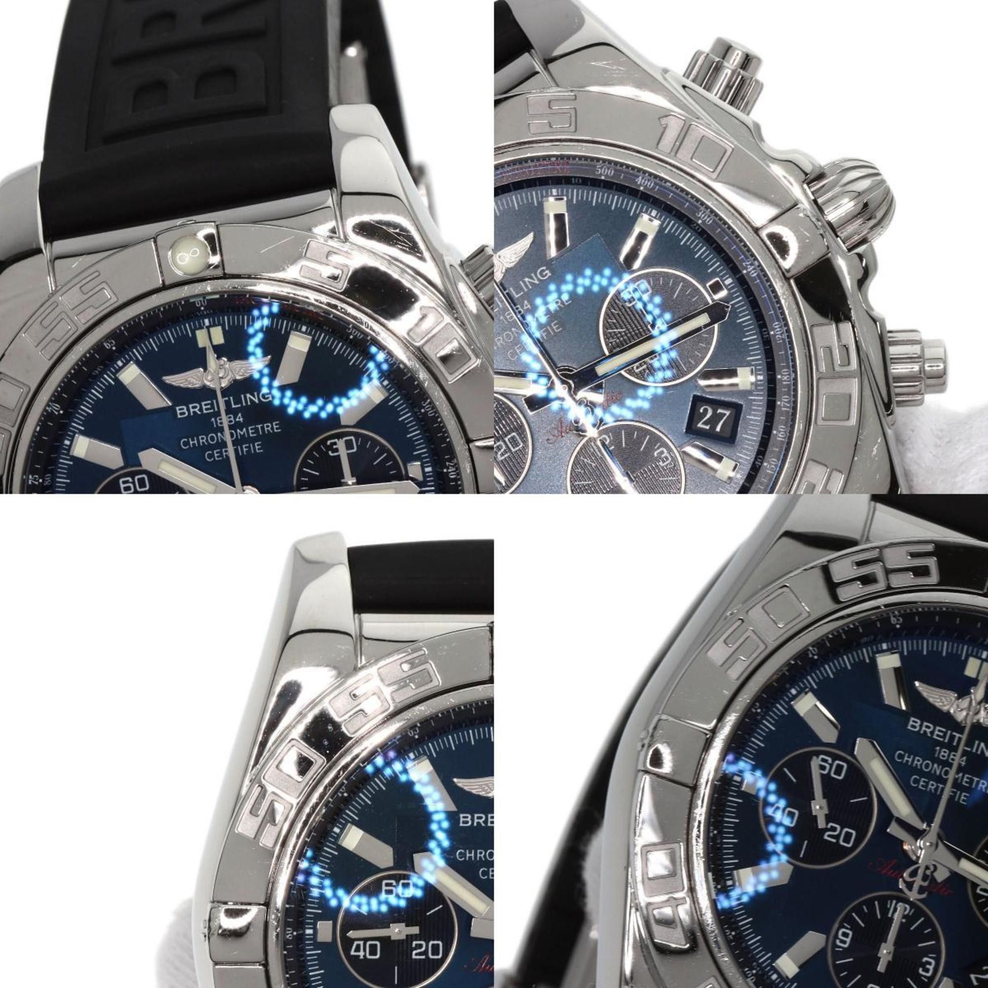 Breitling BREITLING AB0110 Chronomat 44 Watch Stainless Steel Rubber Men's Size ONE SIZE - 8 Thumbnail