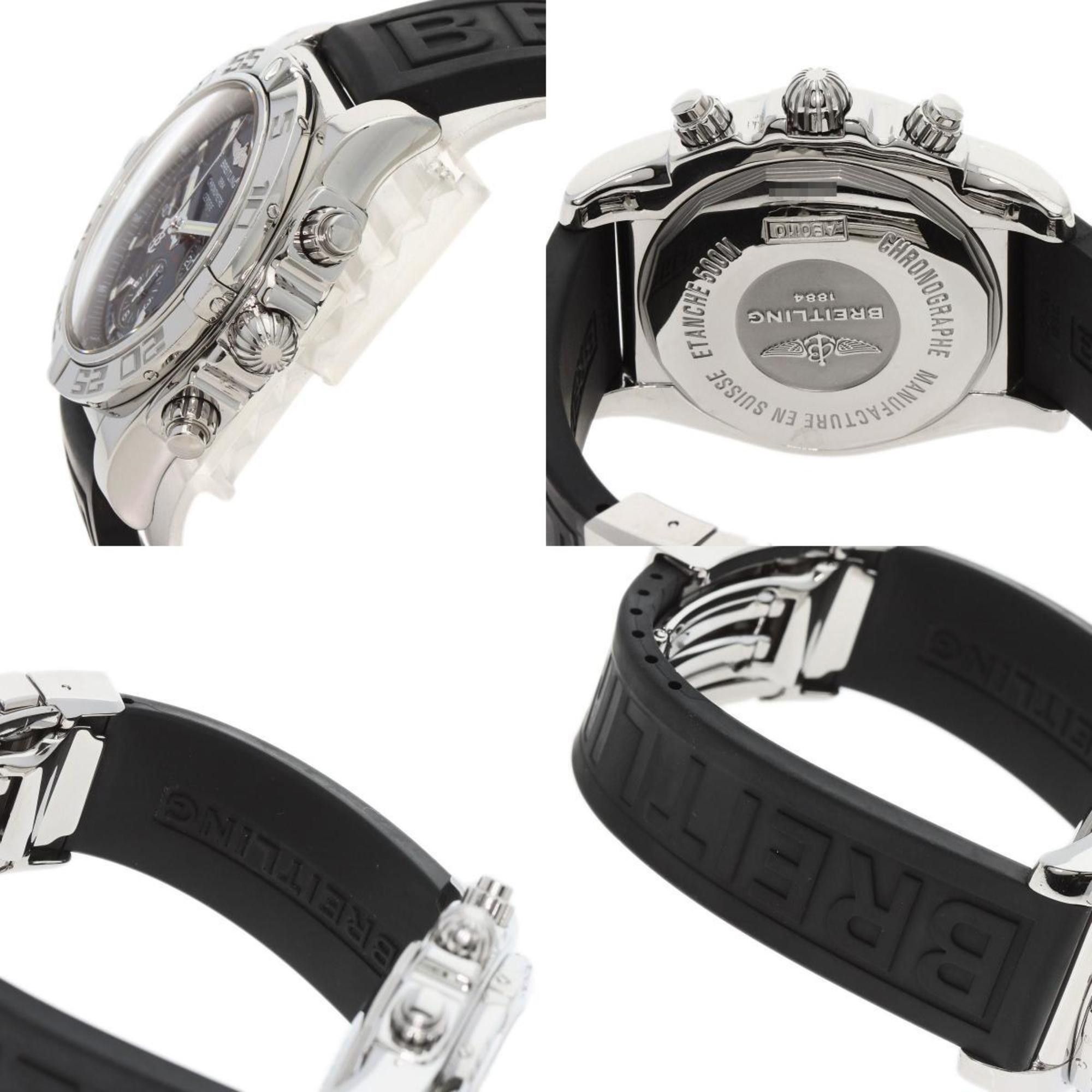 Breitling BREITLING AB0110 Chronomat 44 Watch Stainless Steel Rubber Men's Size ONE SIZE - 5 Thumbnail