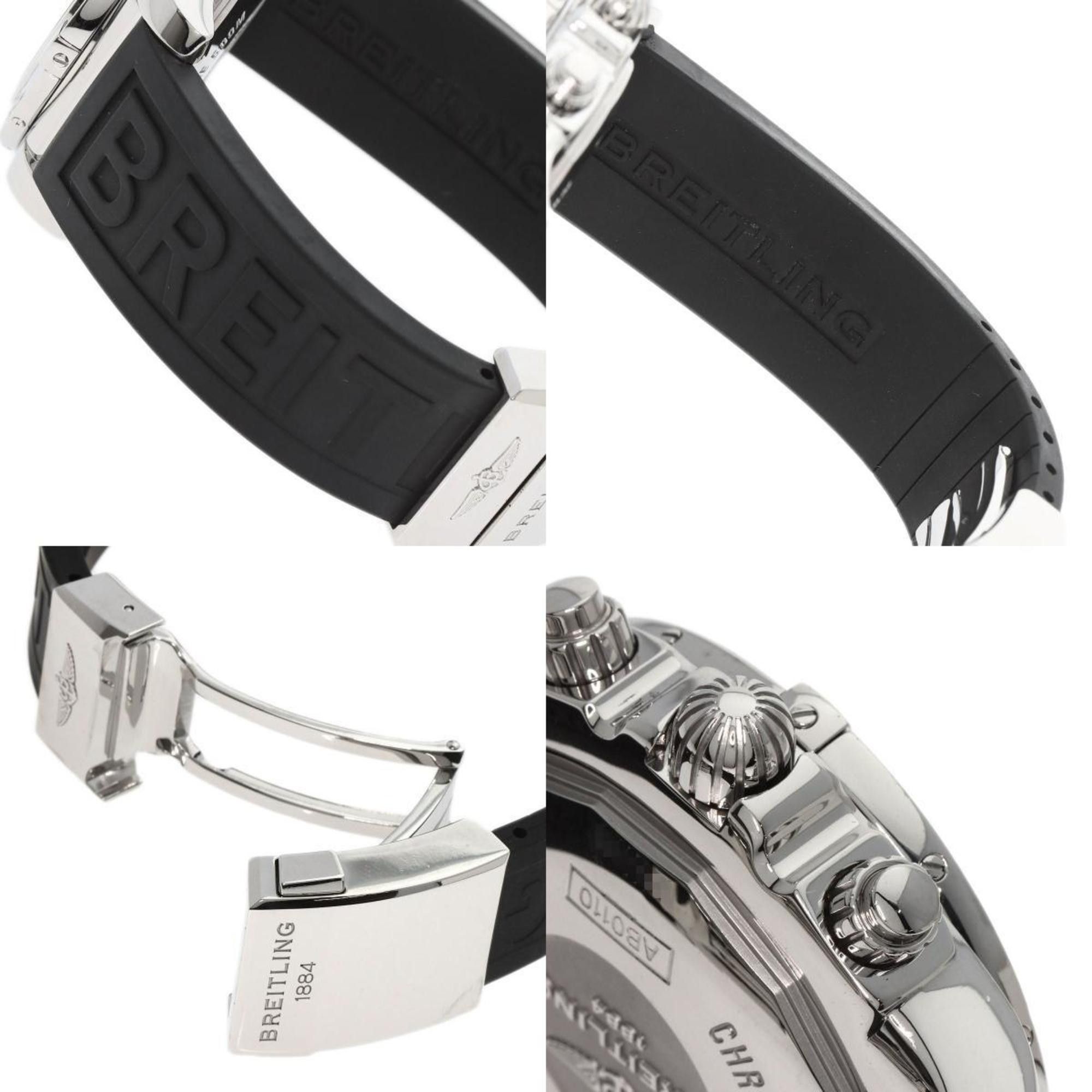 Breitling BREITLING AB0110 Chronomat 44 Watch Stainless Steel Rubber Men's Size ONE SIZE - 6 Thumbnail