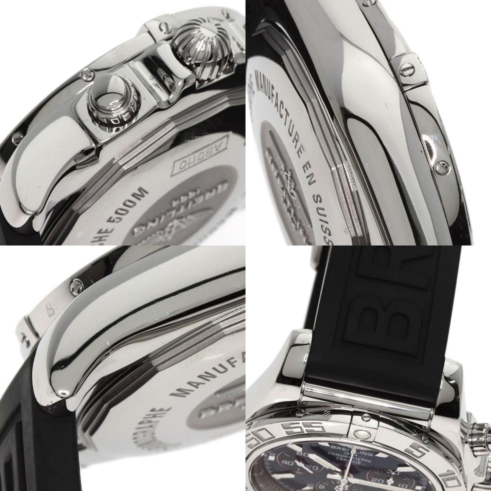 Breitling BREITLING AB0110 Chronomat 44 Watch Stainless Steel Rubber Men's Size ONE SIZE - 7 Thumbnail
