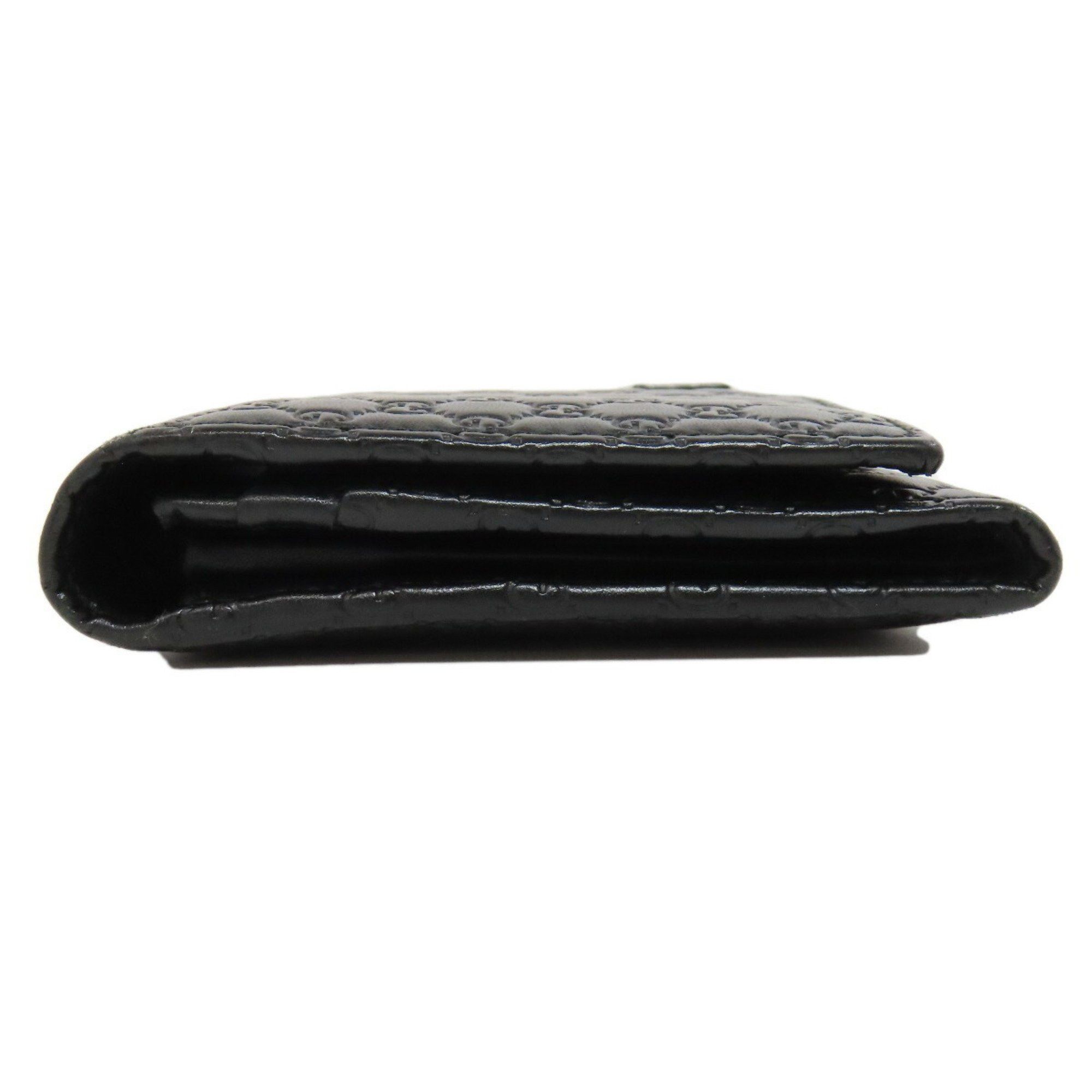 Gucci Gucci 449396 Outlet GG Signature Microsima Long Wallet Leather Men's GUCCI Size ONE SIZE - 3 Thumbnail