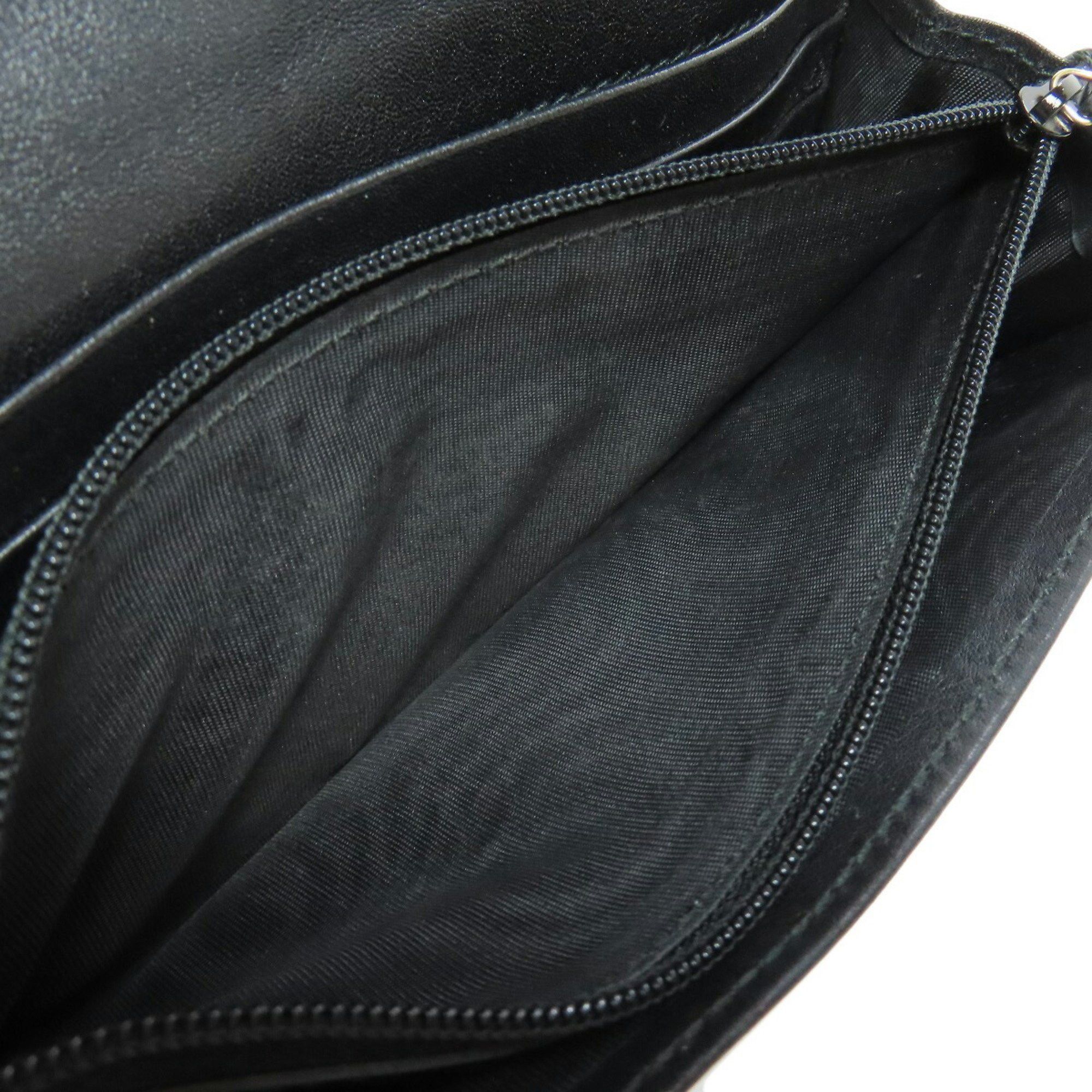 Gucci Gucci 449396 Outlet GG Signature Microsima Long Wallet Leather Men's GUCCI Size ONE SIZE - 6 Thumbnail