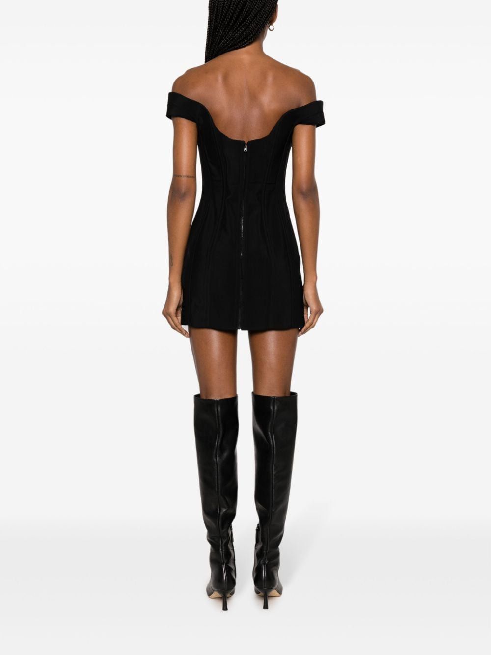 Mugler CORSET-STYLE MINI DRESS Size S / US 4 / IT 40 - 3 Thumbnail