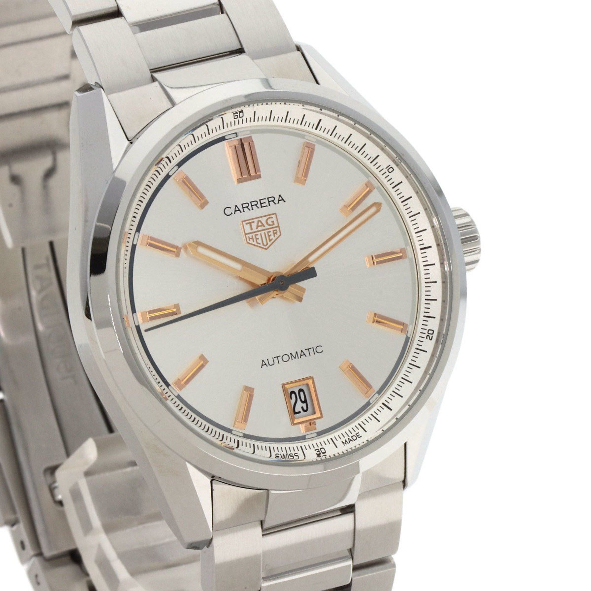 Tag Heuer TAG Heuer WBN2310 Carrera Calibre 7 Watch Stainless Steel SS Men's HEUER Size ONE SIZE - 4 Thumbnail
