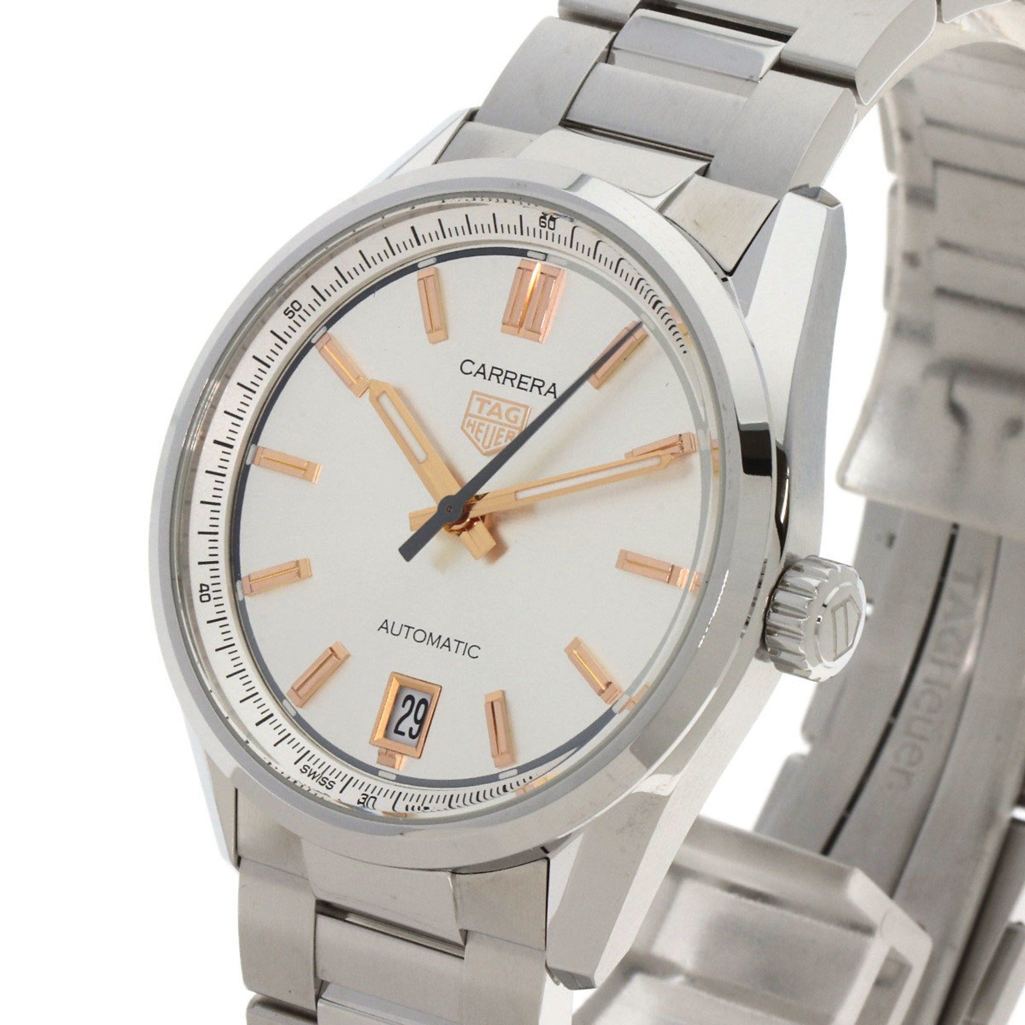 Tag Heuer TAG Heuer WBN2310 Carrera Calibre 7 Watch Stainless Steel SS Men's HEUER Size ONE SIZE - 3 Thumbnail