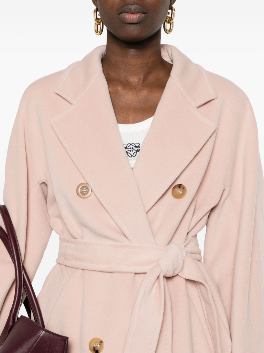 Max Mara MADAME WOOL COAT Size S / US 4 / IT 40 - 4 Thumbnail