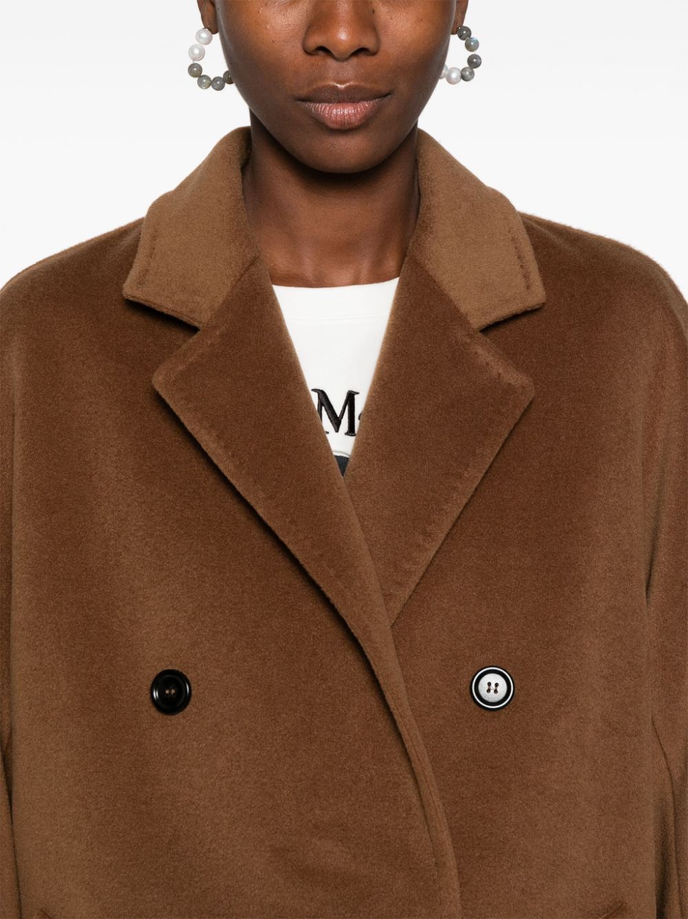 Max Mara WOOL DOUBLE-BREASTED COAT Size S / US 4 / IT 40 - 2 Thumbnail