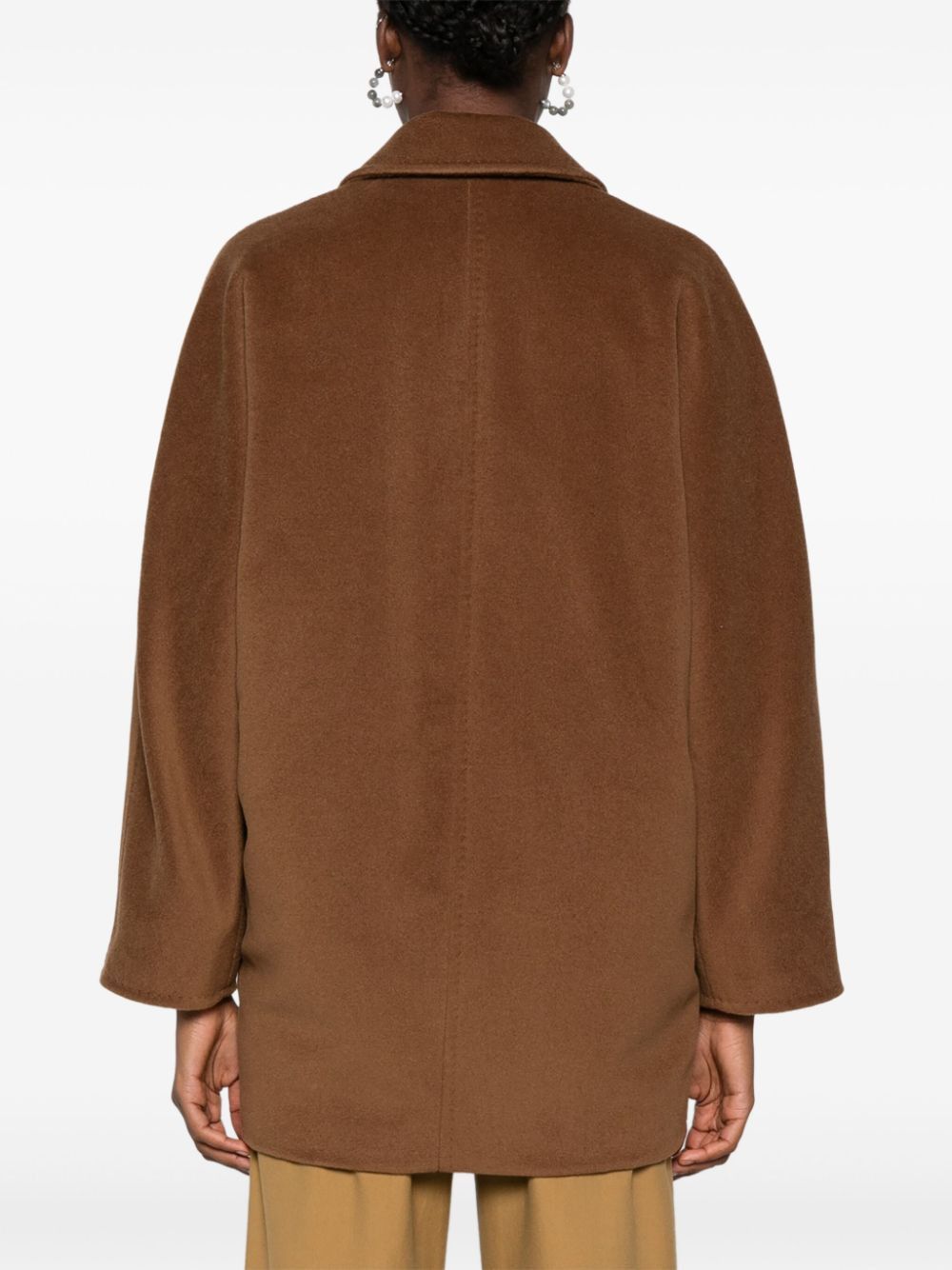 Max Mara WOOL DOUBLE-BREASTED COAT Size S / US 4 / IT 40 - 4 Thumbnail