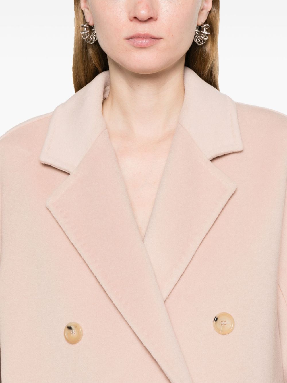 Max Mara WOOL DOUBLE-BREASTED COAT Size S / US 4 / IT 40 - 2 Thumbnail